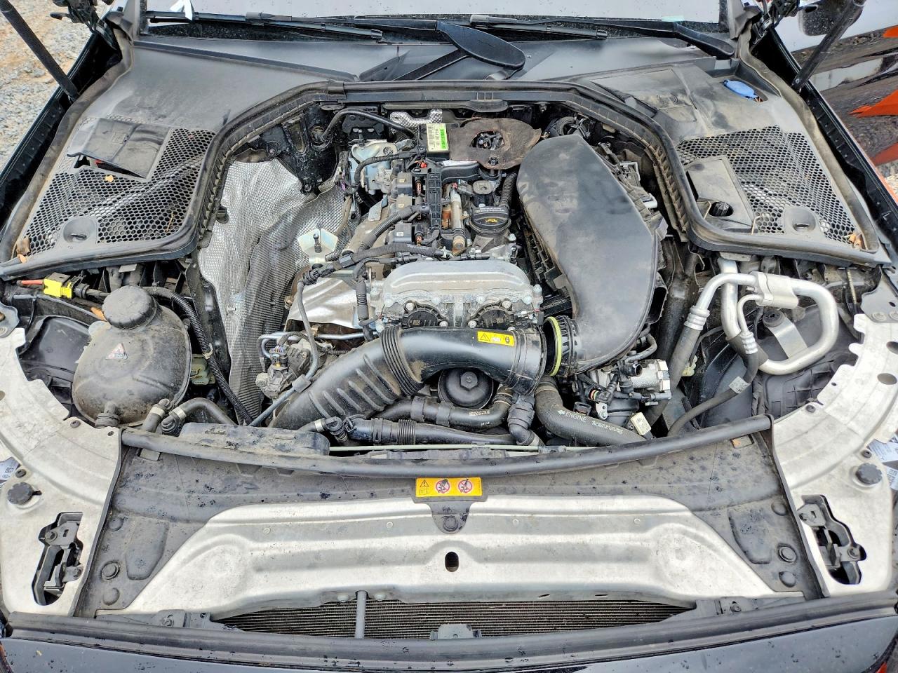 2021 Mercedes-benz C 300 Черный vin: W1KWF8DB7MR645870