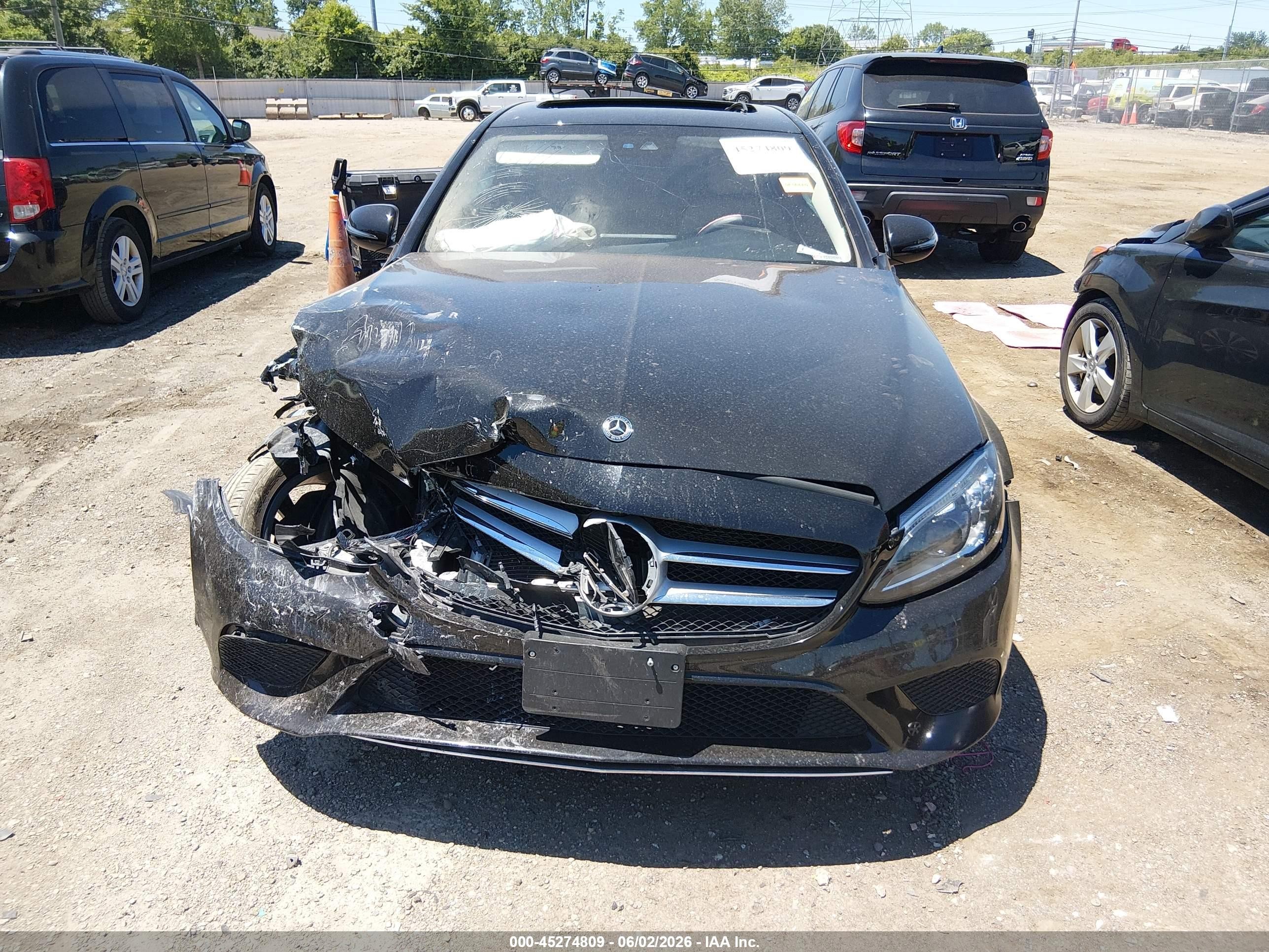 2021 Mercedes-benz C 300 4matic Black vin: W1KWF8EB0MR638242