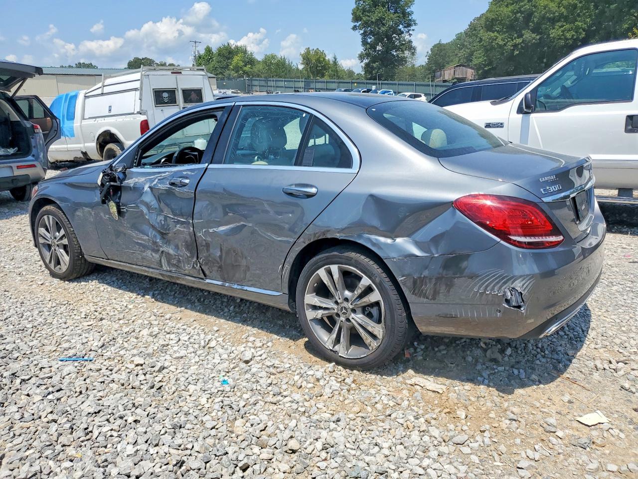 2021 Mercedes-benz C 300 4matic Silver vin: W1KWF8EB3MR653382