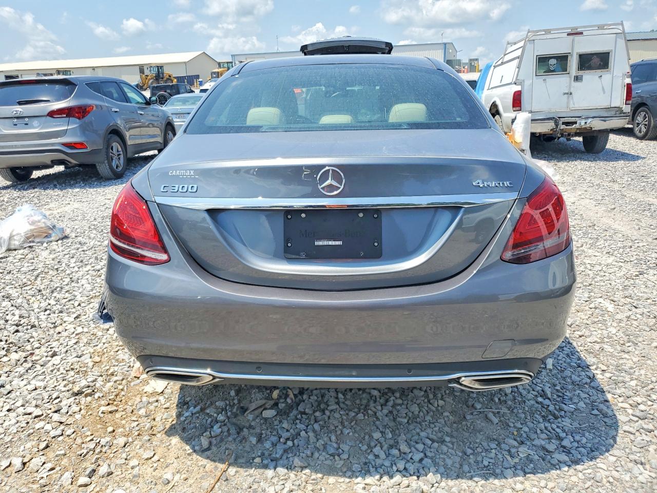 2021 Mercedes-benz C 300 4matic Silver vin: W1KWF8EB3MR653382