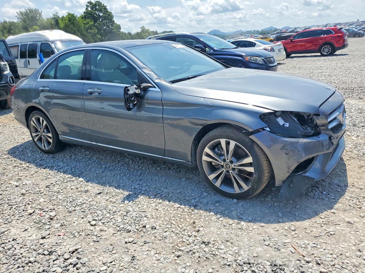 2021 Mercedes-benz C 300 4matic Silver vin: W1KWF8EB3MR653382