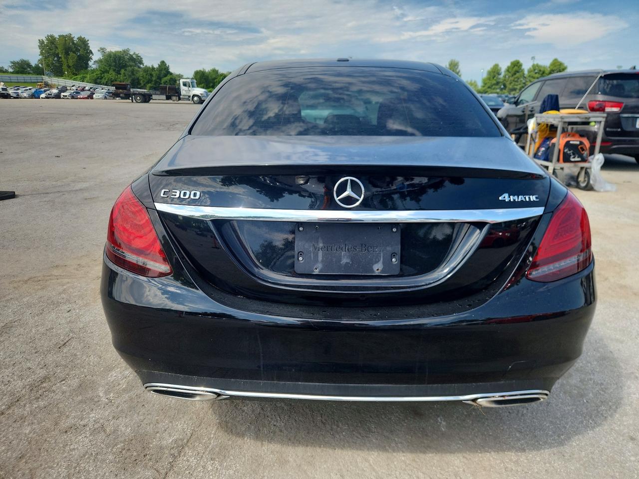 2021 Mercedes-benz C 300 4matic Black vin: W1KWF8EB9MR609886