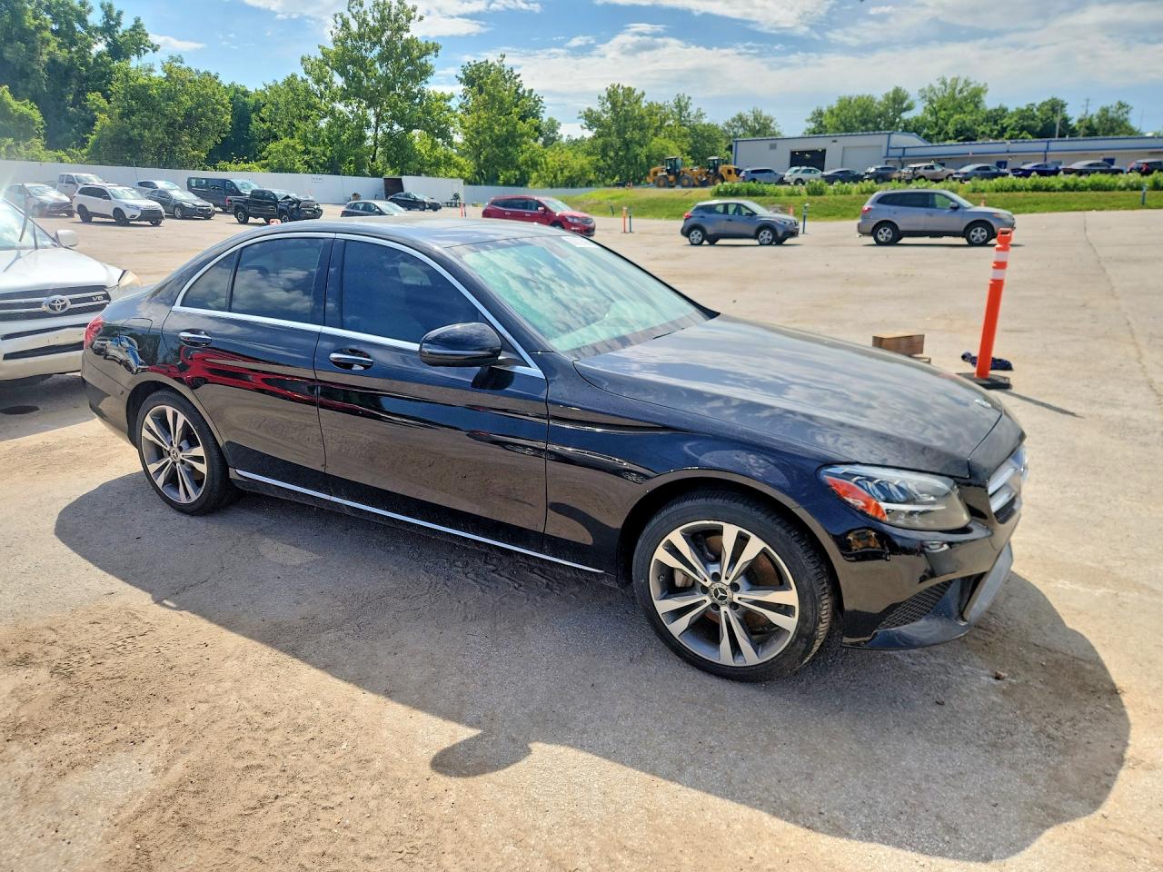 2021 Mercedes-benz C 300 4matic Black vin: W1KWF8EB9MR609886
