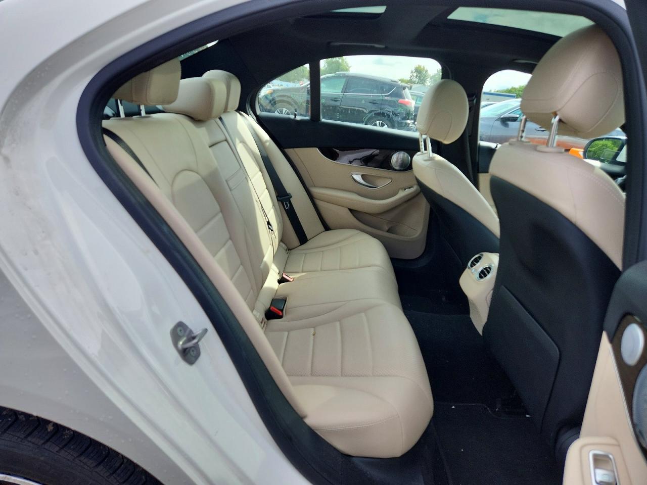 2021 Mercedes-benz C 300 4matic White vin: W1KWF8EBXMR613168