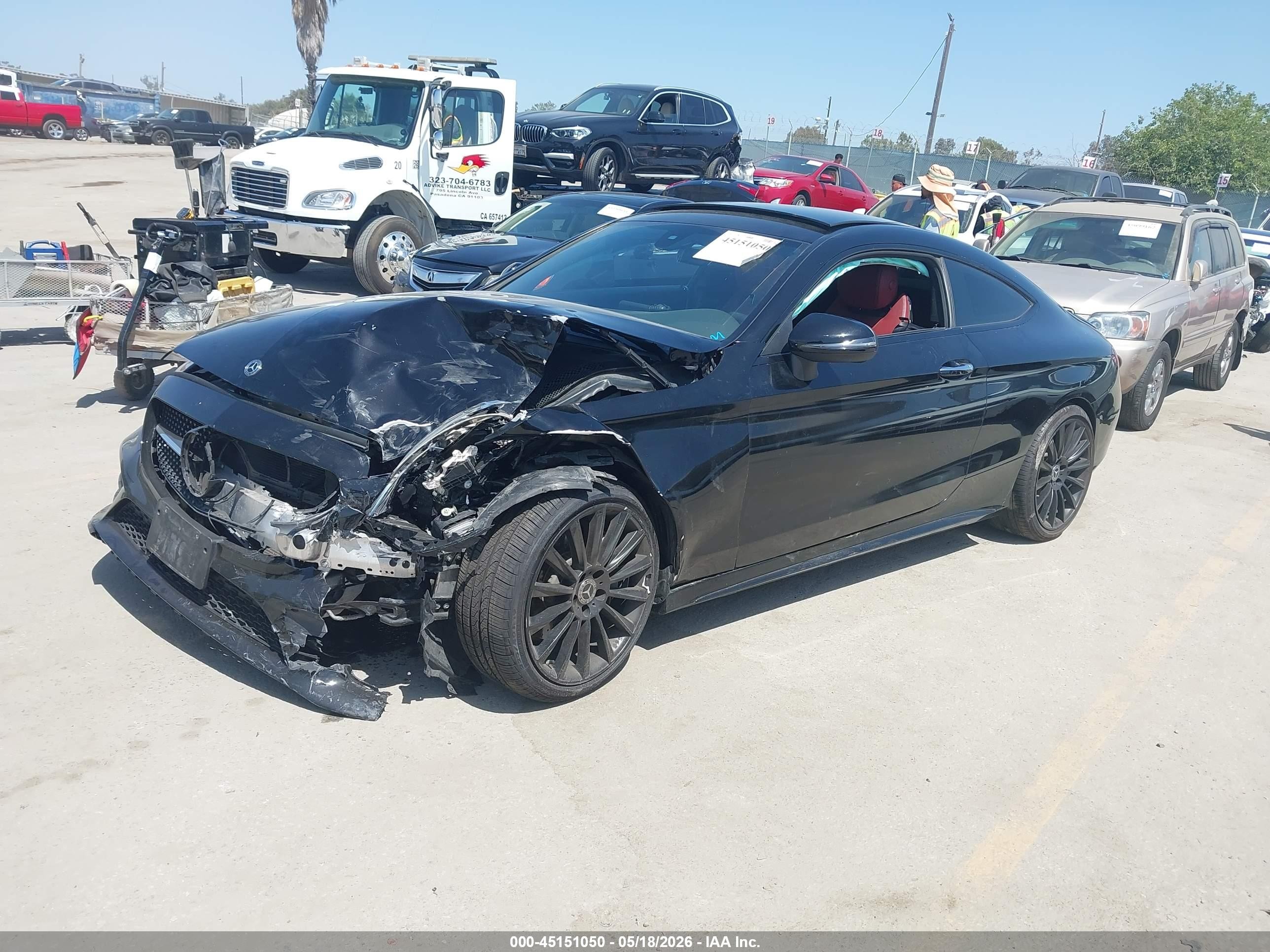 2020 Mercedes-benz C 300   Черный vin: W1KWJ8DBXLF992012