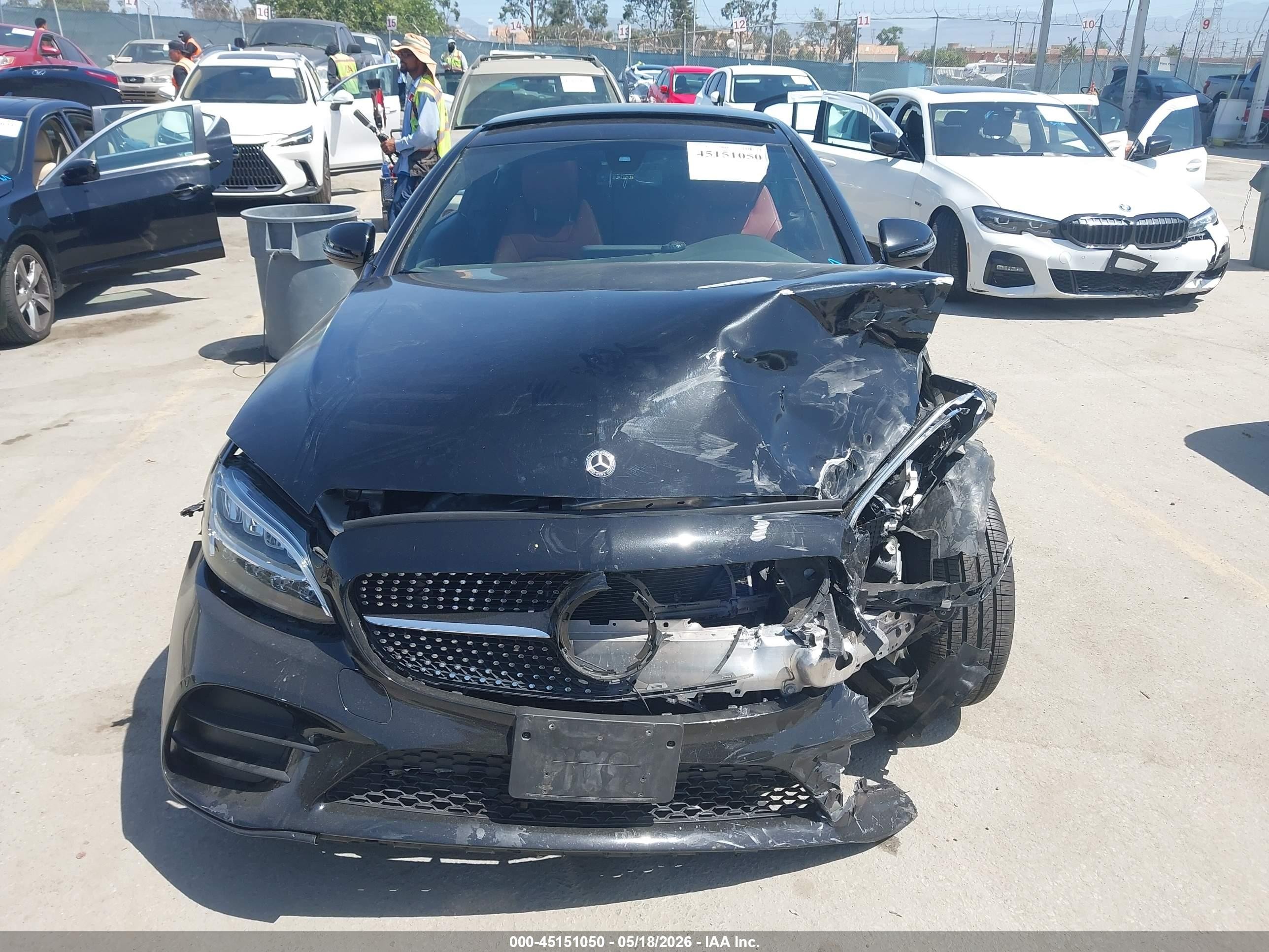 2020 Mercedes-benz C 300   Черный vin: W1KWJ8DBXLF992012
