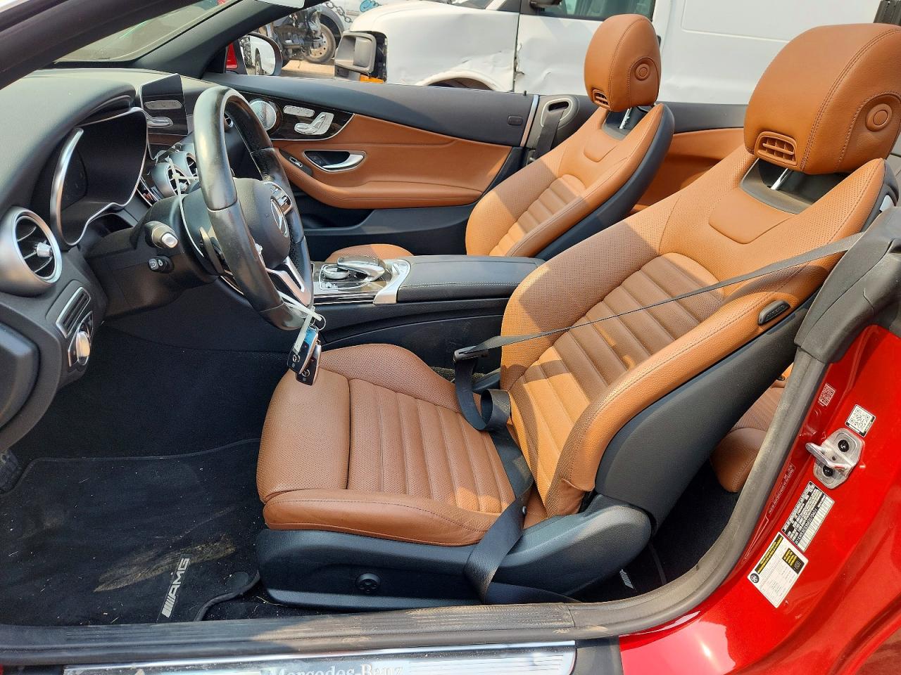 2021 Mercedes-benz C 300 4matic Red vin: W1KWK8EB3MG070401