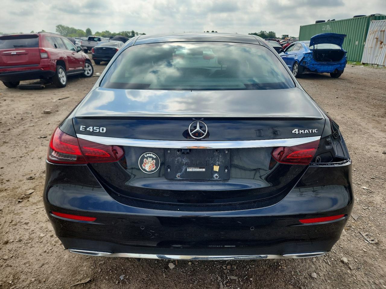 2021 Mercedes-benz E 450 4matic Черный vin: W1KZF5KB0MA998576