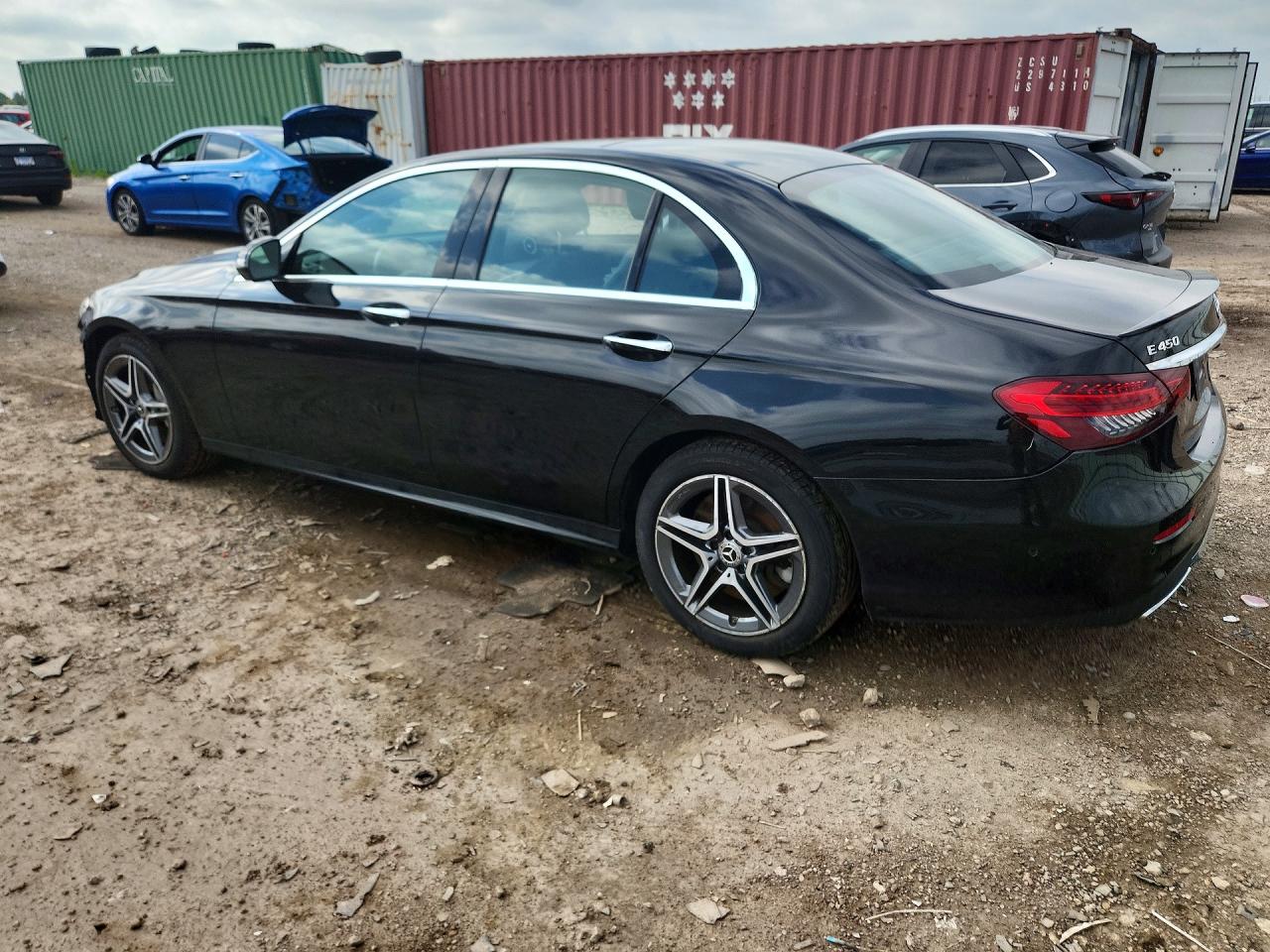 2021 Mercedes-benz E 450 4matic Черный vin: W1KZF5KB0MA998576