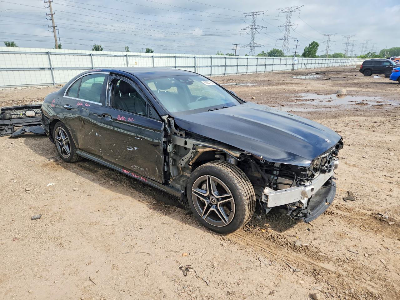 2021 Mercedes-benz E 450 4matic Черный vin: W1KZF5KB0MA998576