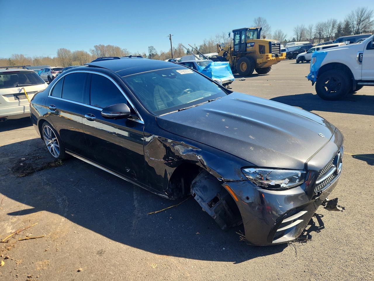 2021 Mercedes-benz E 450 4matic Черный vin: W1KZF5KB7MA905049