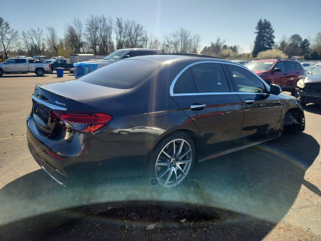 2021 Mercedes-benz E 450 4matic Черный vin: W1KZF5KB7MA905049