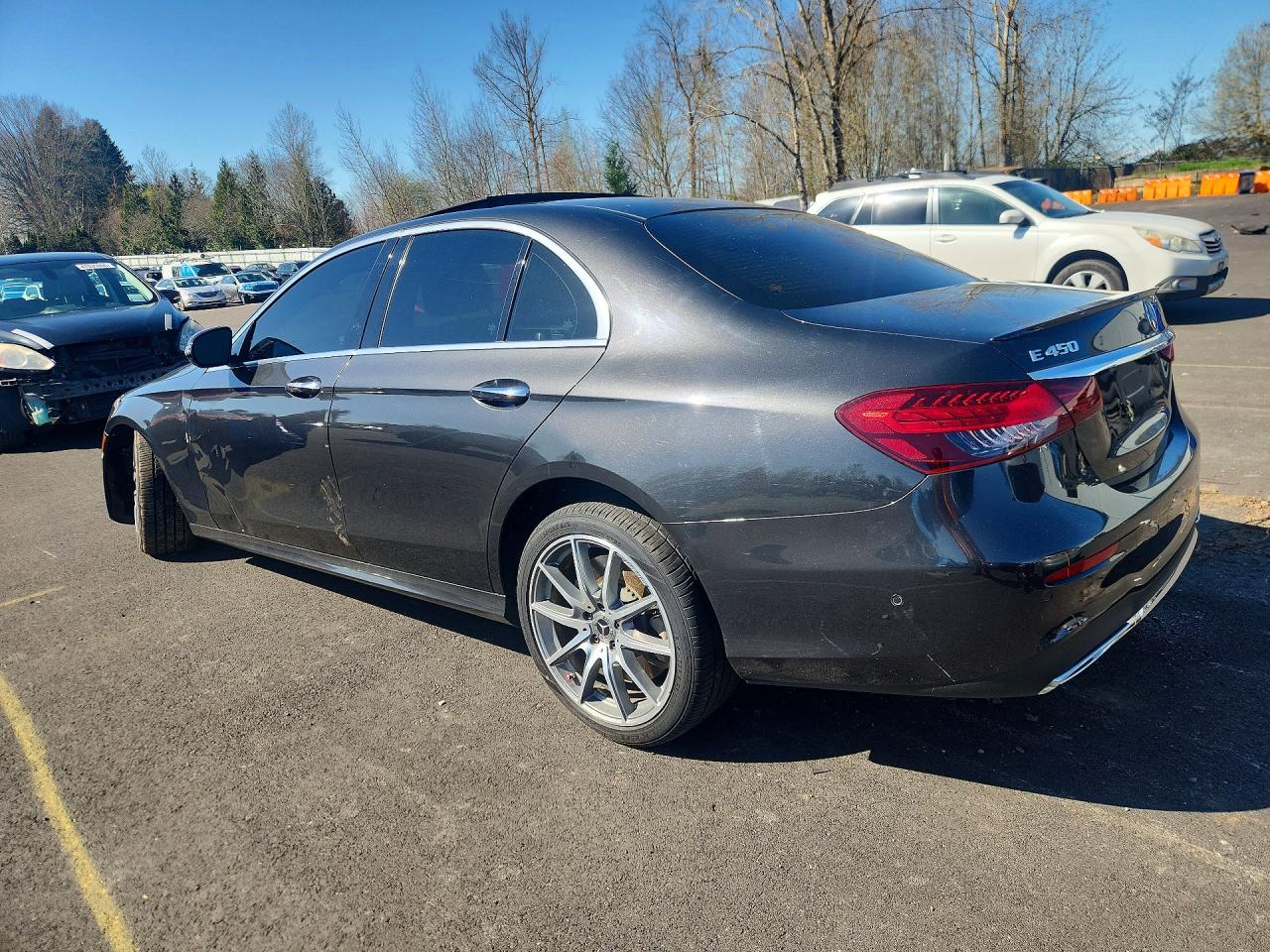 2021 Mercedes-benz E 450 4matic Черный vin: W1KZF5KB7MA905049