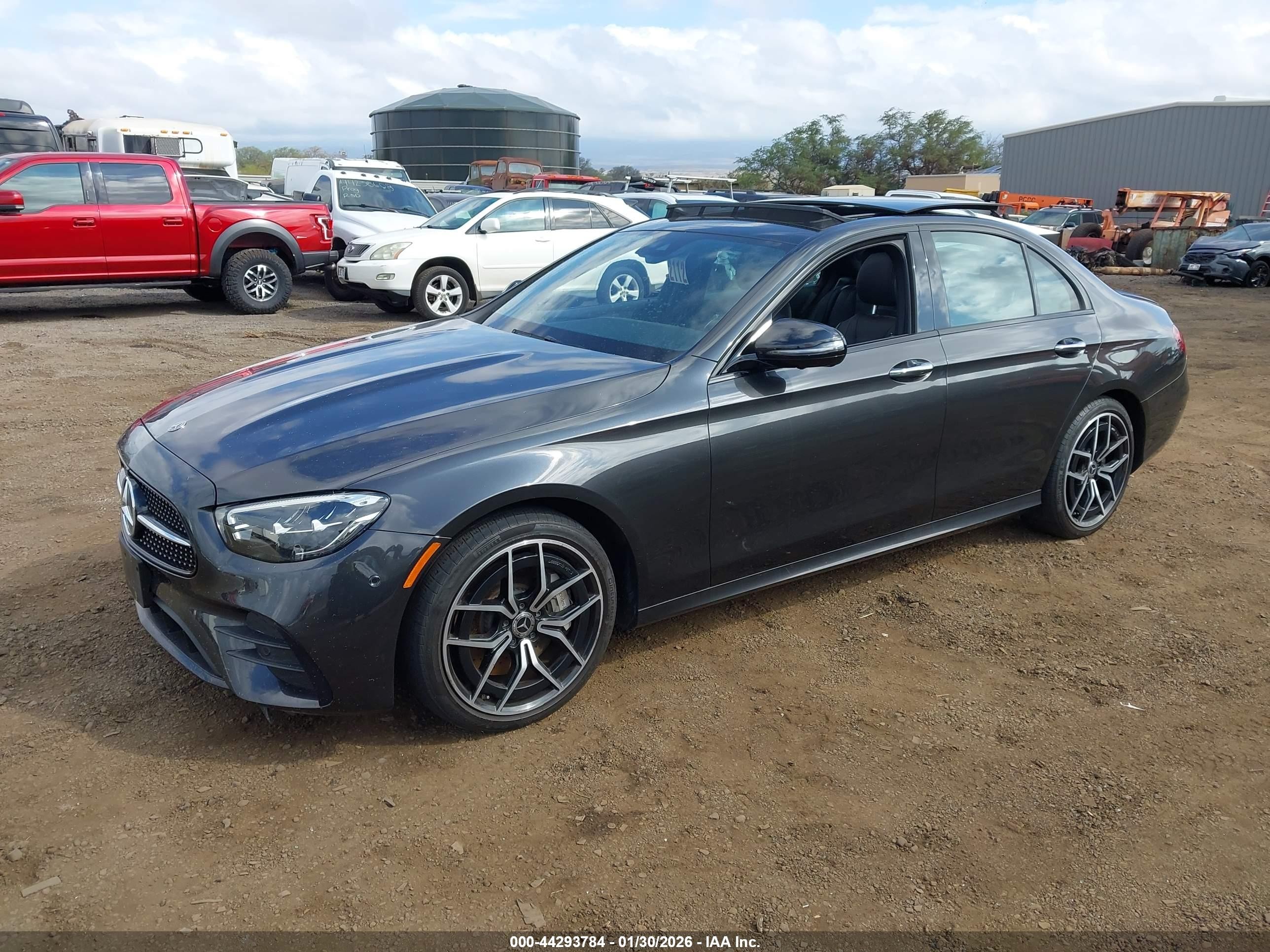 2022 Mercedes-benz E 350   Gray vin: W1KZF8DB0NB097962