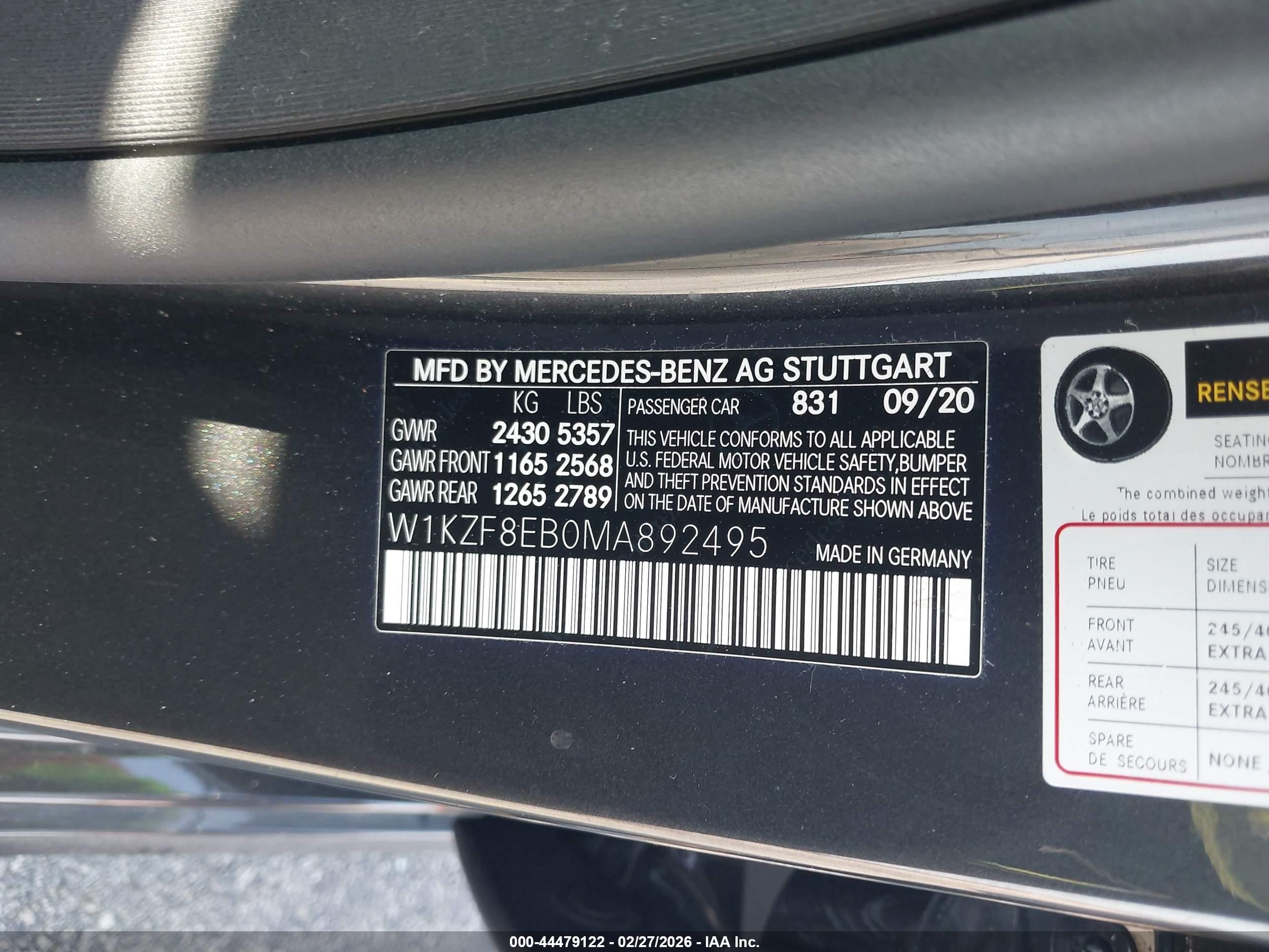 2021 Mercedes-benz E 350 4matic Black vin: W1KZF8EB0MA892495
