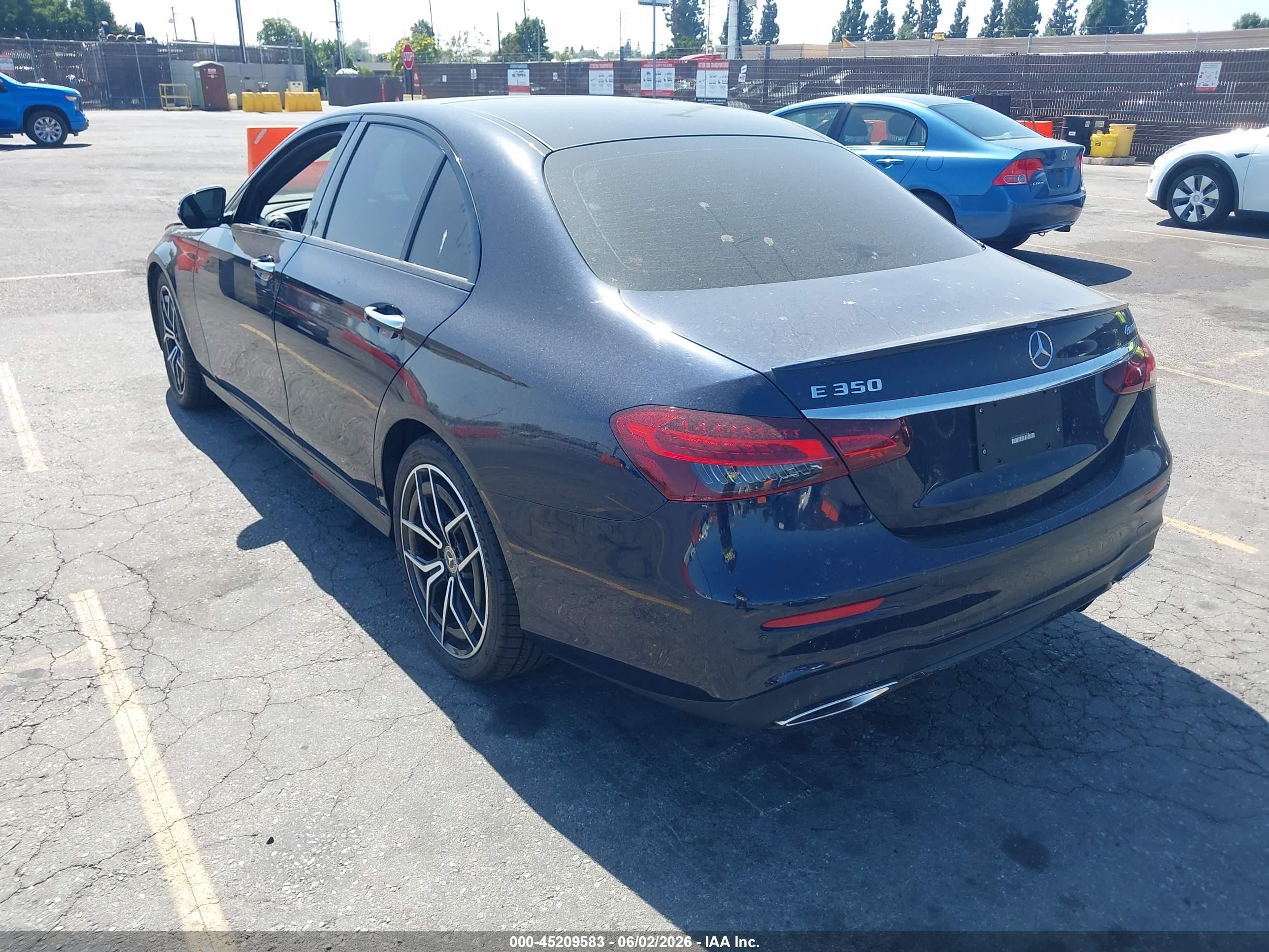2021 Mercedes-benz E 350 4matic Navy vin: W1KZF8EB2MA884706