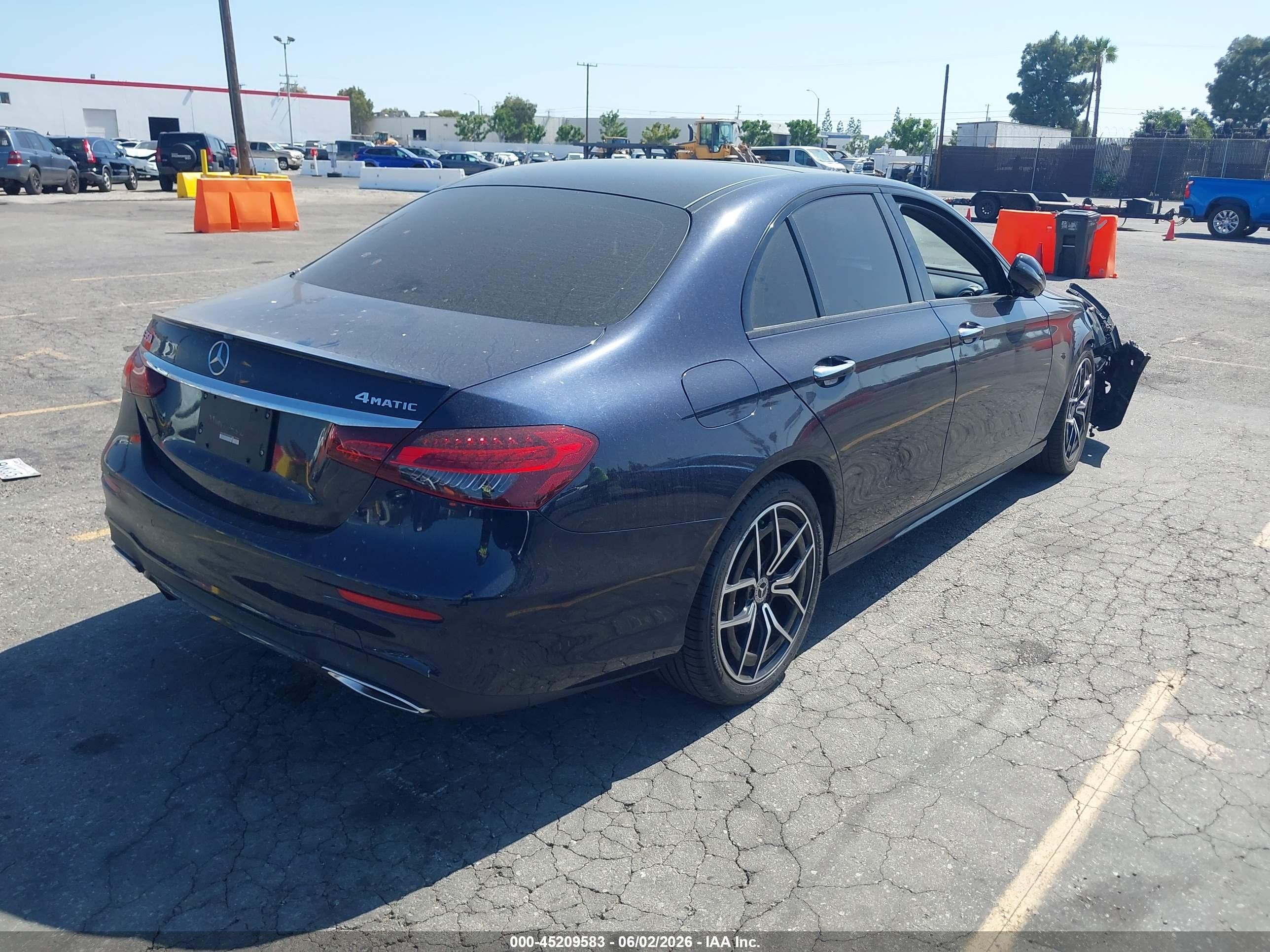 2021 Mercedes-benz E 350 4matic Navy vin: W1KZF8EB2MA884706