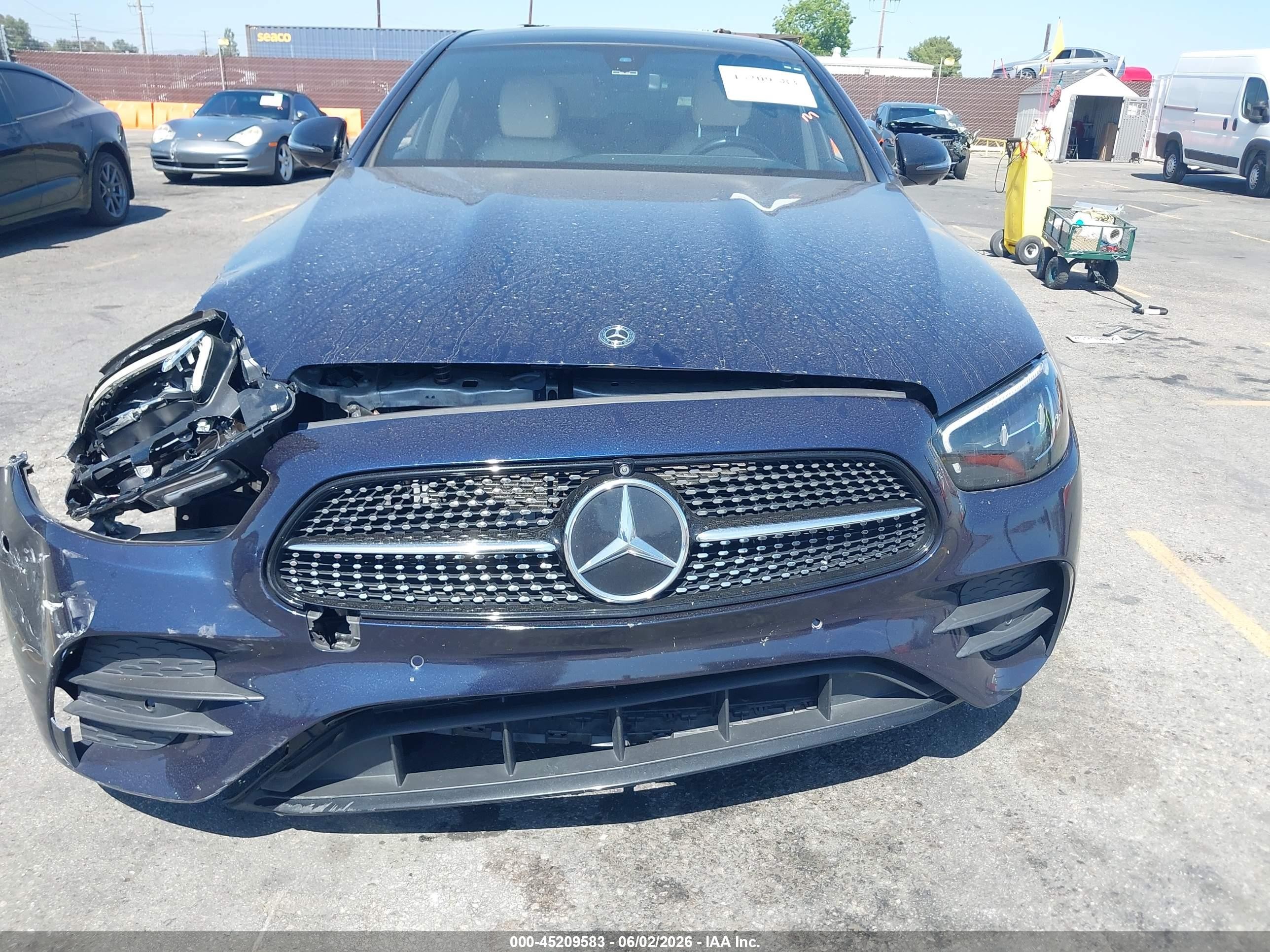 2021 Mercedes-benz E 350 4matic Navy vin: W1KZF8EB2MA884706
