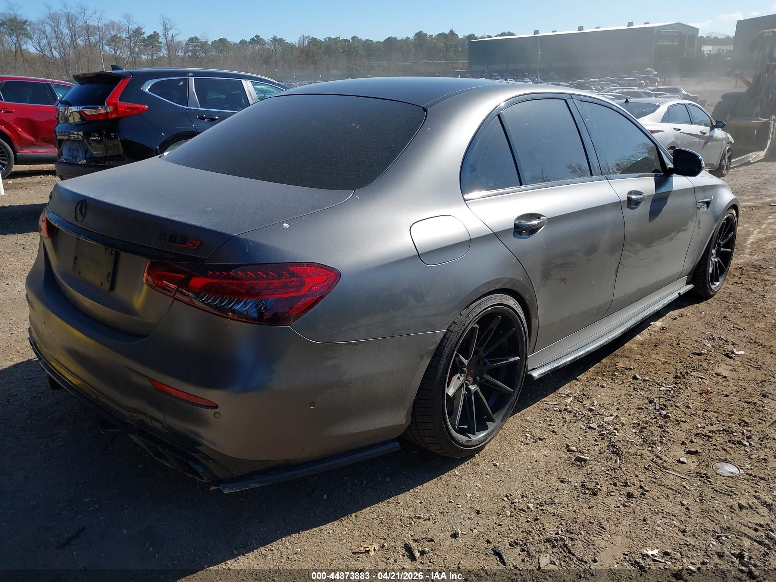 2021 Mercedes-benz Amg E 63 S 4matic+ Белый vin: W1KZF8KB7MA953751