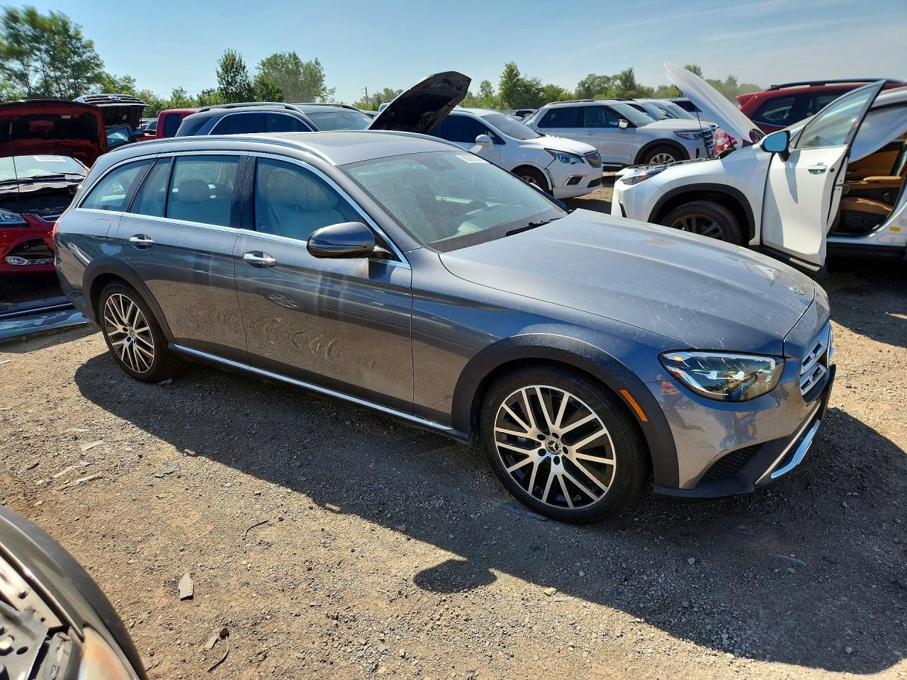 2022 Mercedes-benz E 450 4m All Terrain Gray vin: W1KZH6AB5NB060179