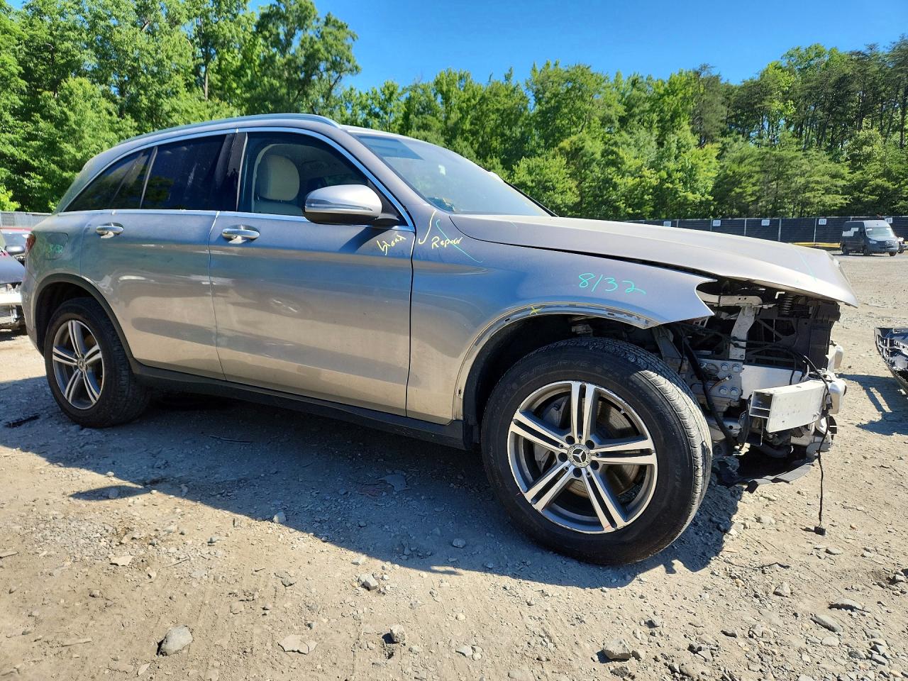 2020 Mercedes-benz Glc 300 Tan vin: W1N0G8DB0LF862943