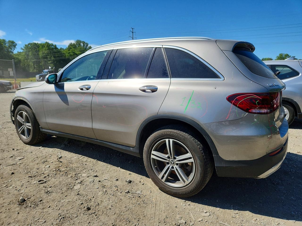 2020 Mercedes-benz Glc 300 Tan vin: W1N0G8DB0LF862943