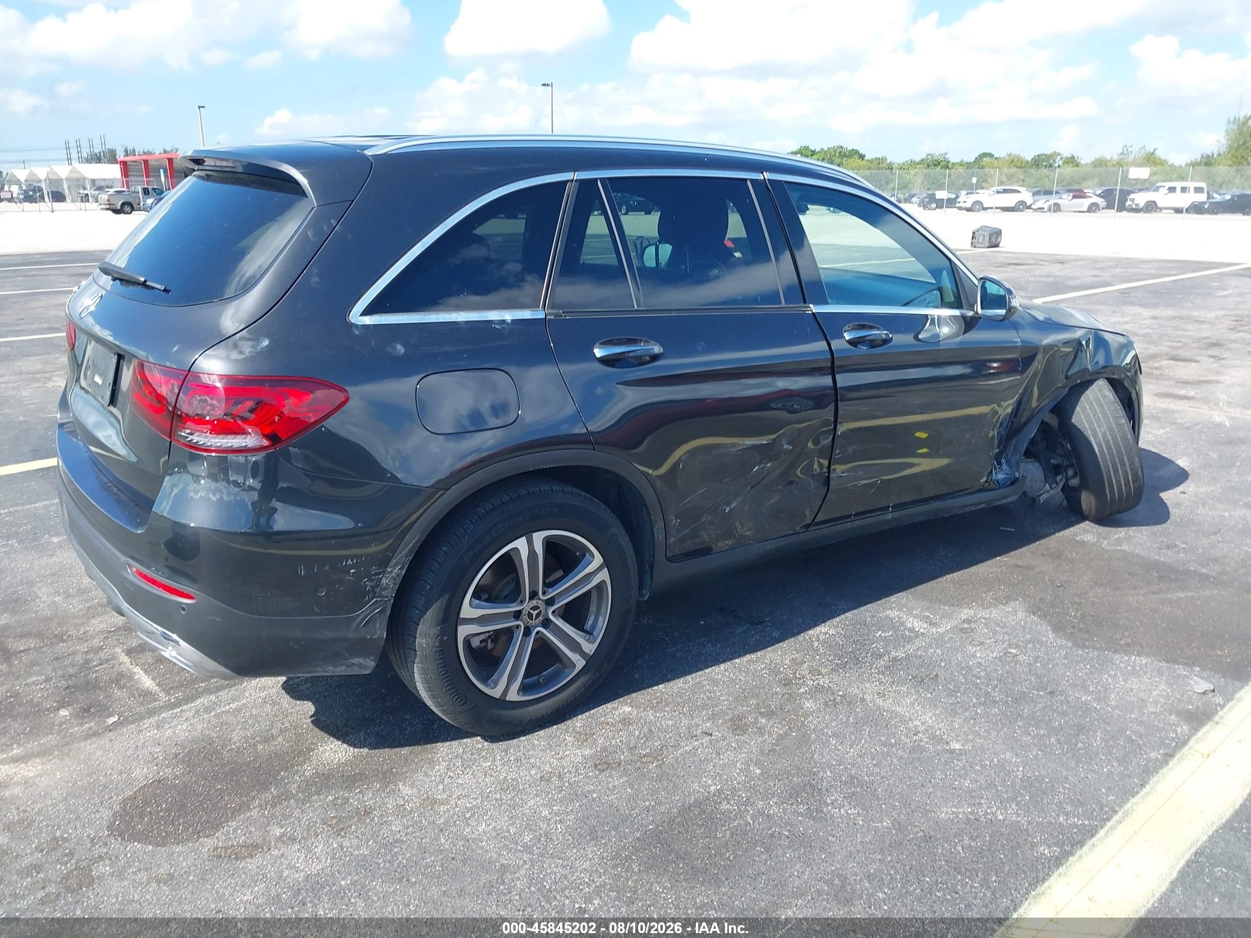 2021 Mercedes-benz Glc 300 Suv Gray vin: W1N0G8DB0MF983814