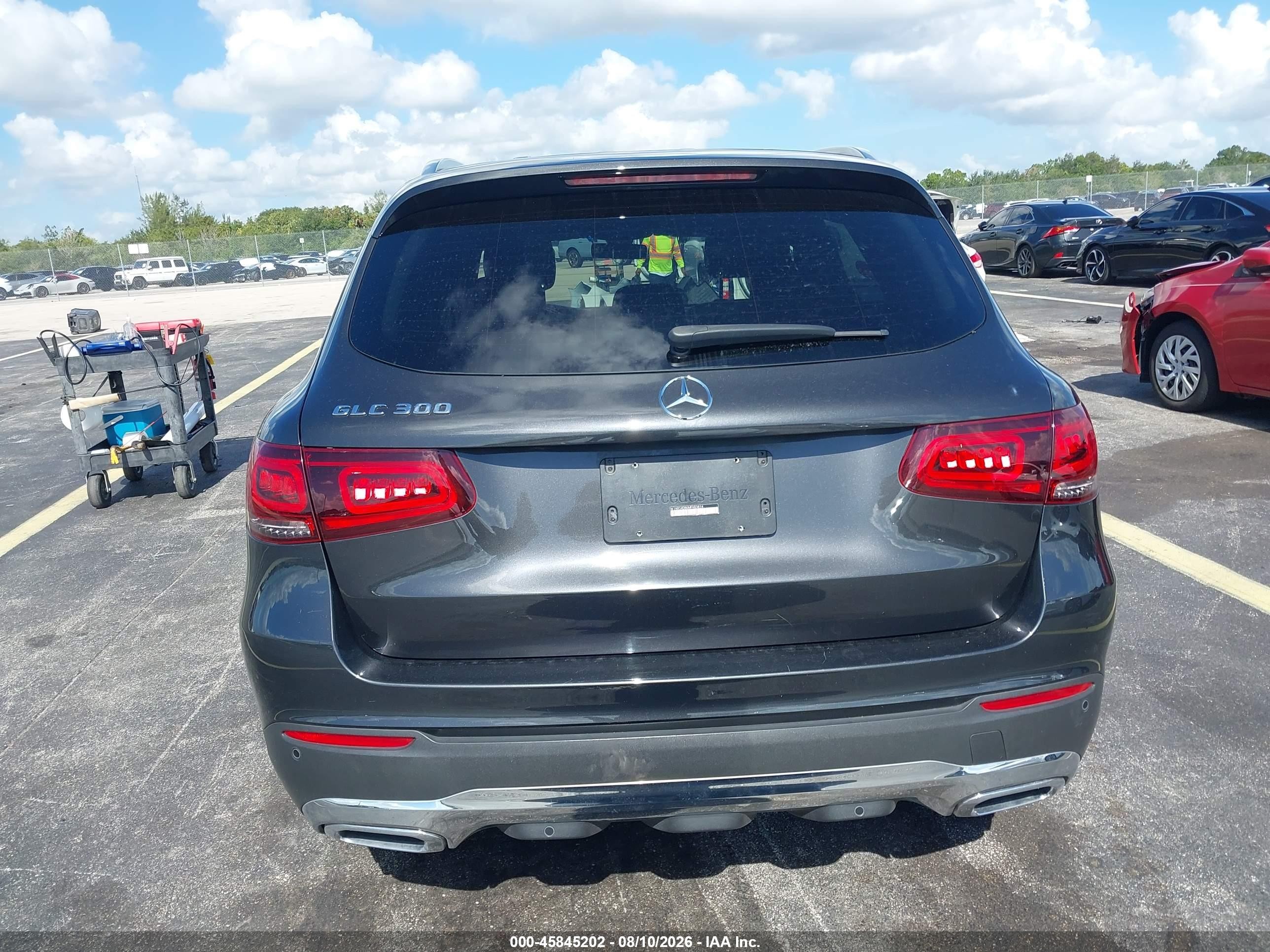 2021 Mercedes-benz Glc 300 Suv Gray vin: W1N0G8DB0MF983814