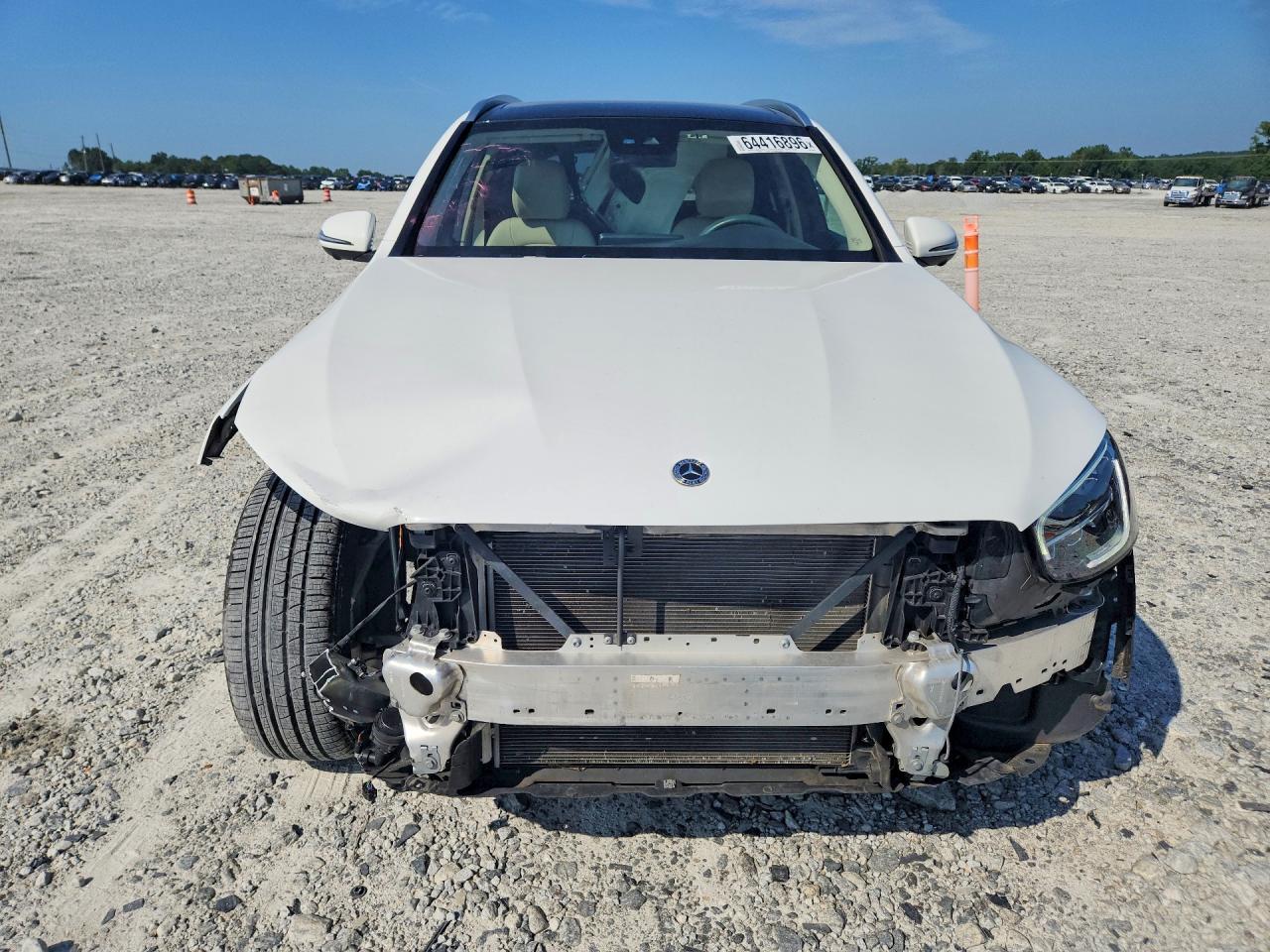 2022 Mercedes-benz Glc 300 White vin: W1N0G8DB3NV382582