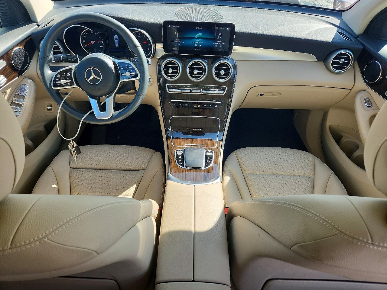 2022 Mercedes-benz Glc 300 White vin: W1N0G8DB3NV382582