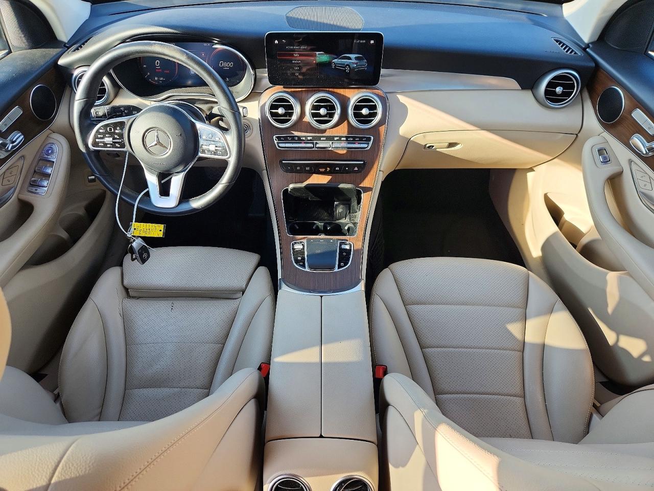 2020 Mercedes-benz Glc 300 300 Blue vin: W1N0G8DB4LF841853