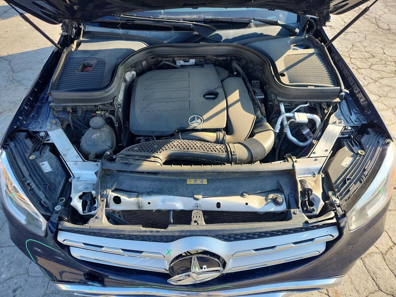 2020 Mercedes-benz Glc 300 300 Blue vin: W1N0G8DB4LF841853