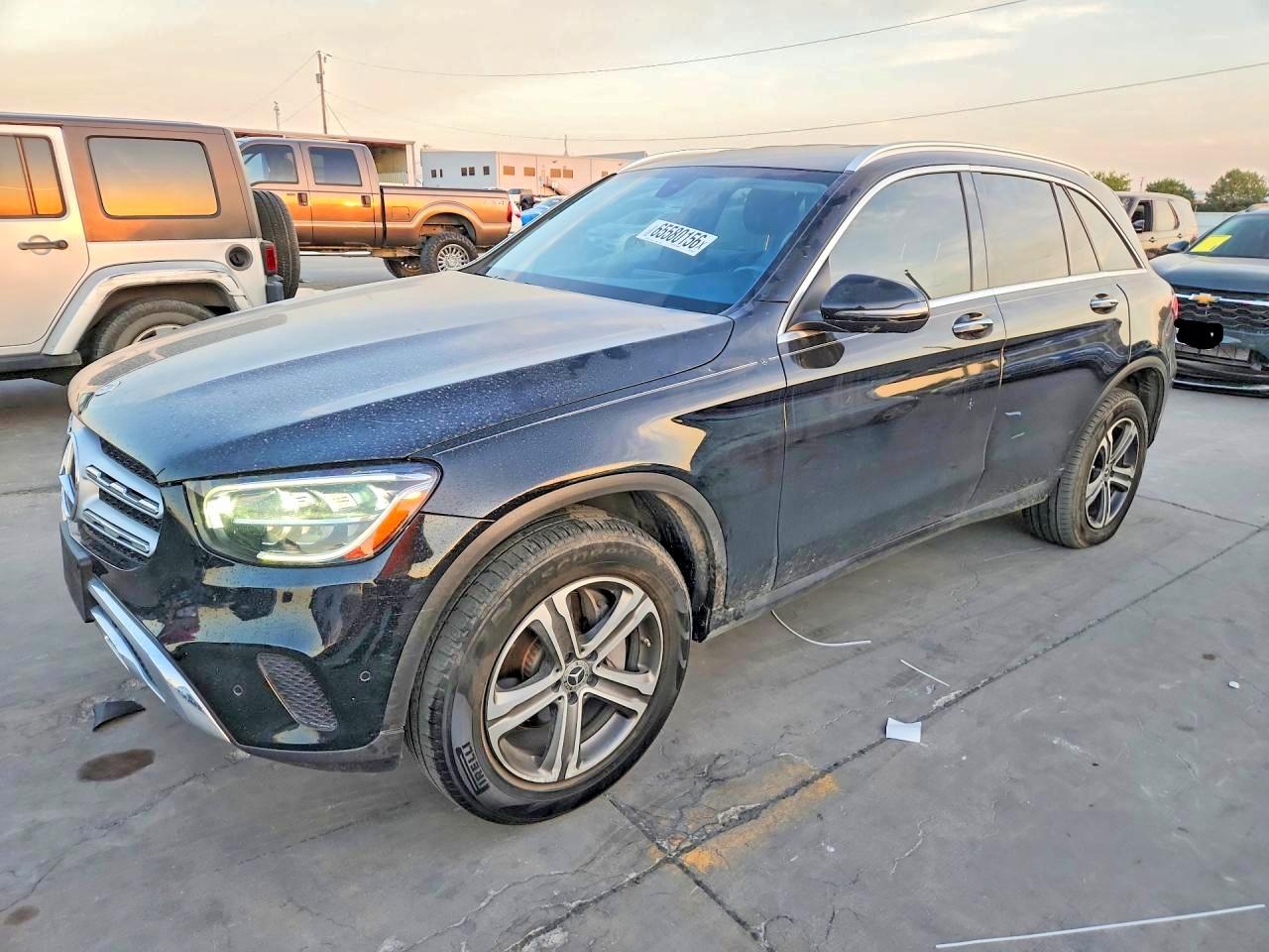 2021 Mercedes-benz Glc 300 Black vin: W1N0G8DB4MV283235