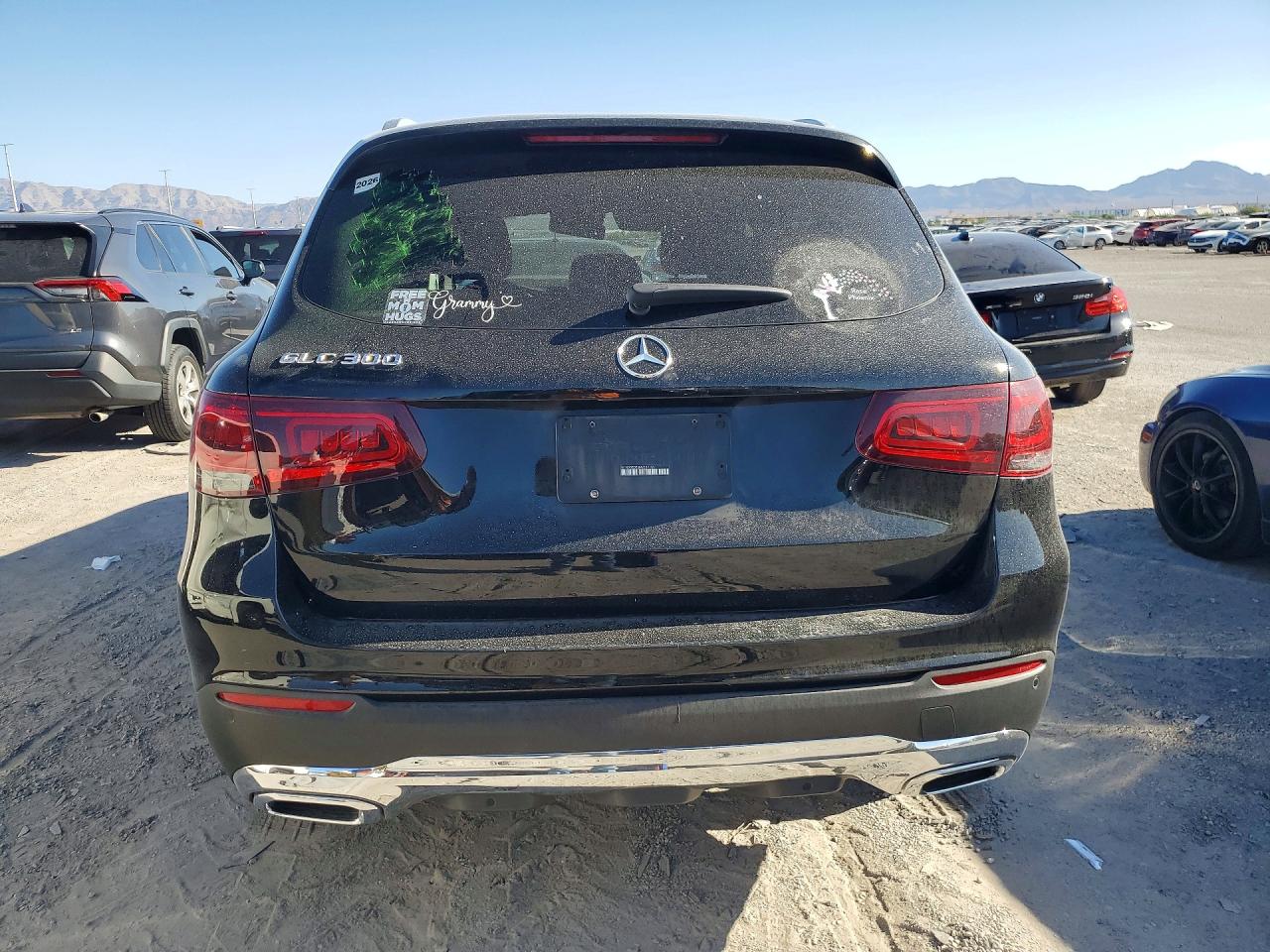 2021 Mercedes-benz Glc 300 Black vin: W1N0G8DB5MV287133