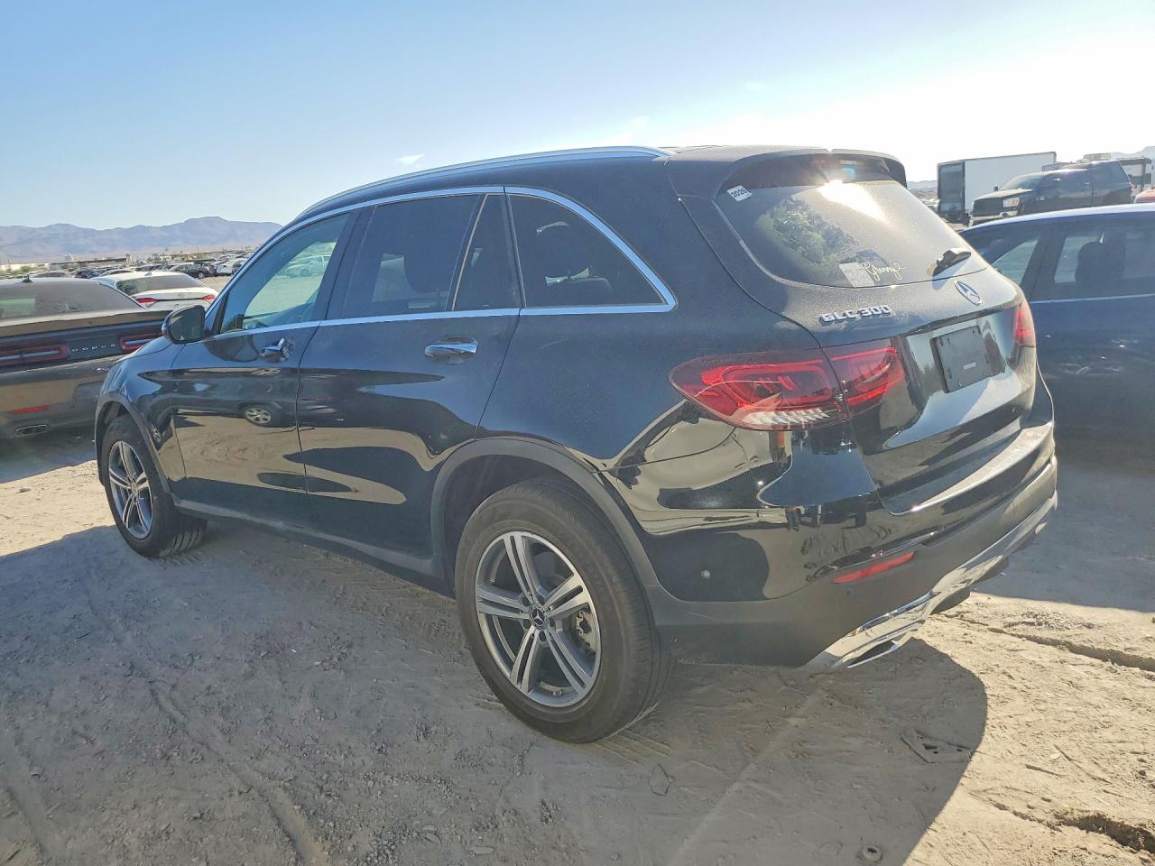 2021 Mercedes-benz Glc 300 Black vin: W1N0G8DB5MV287133