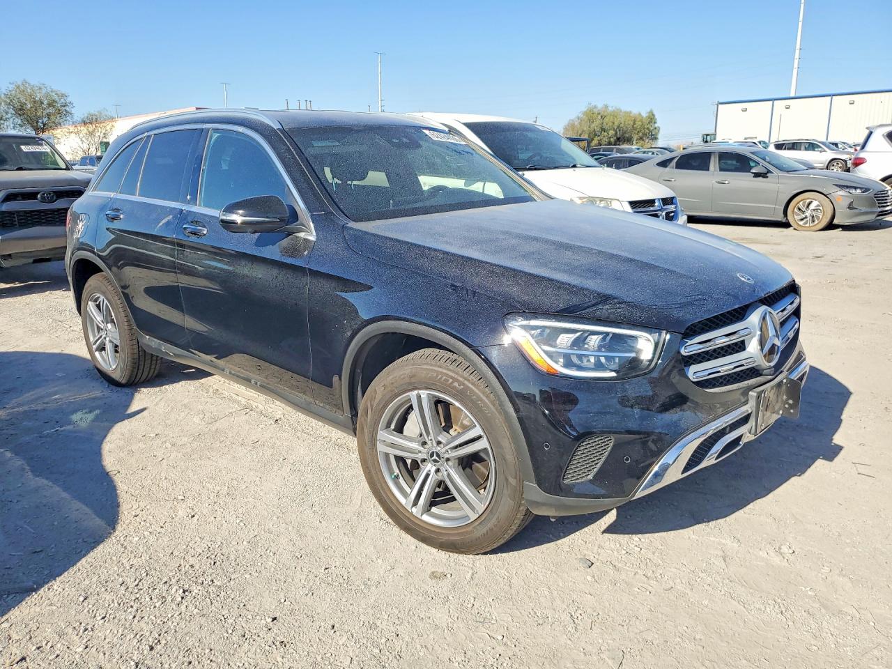 2021 Mercedes-benz Glc 300 Black vin: W1N0G8DB5MV287133