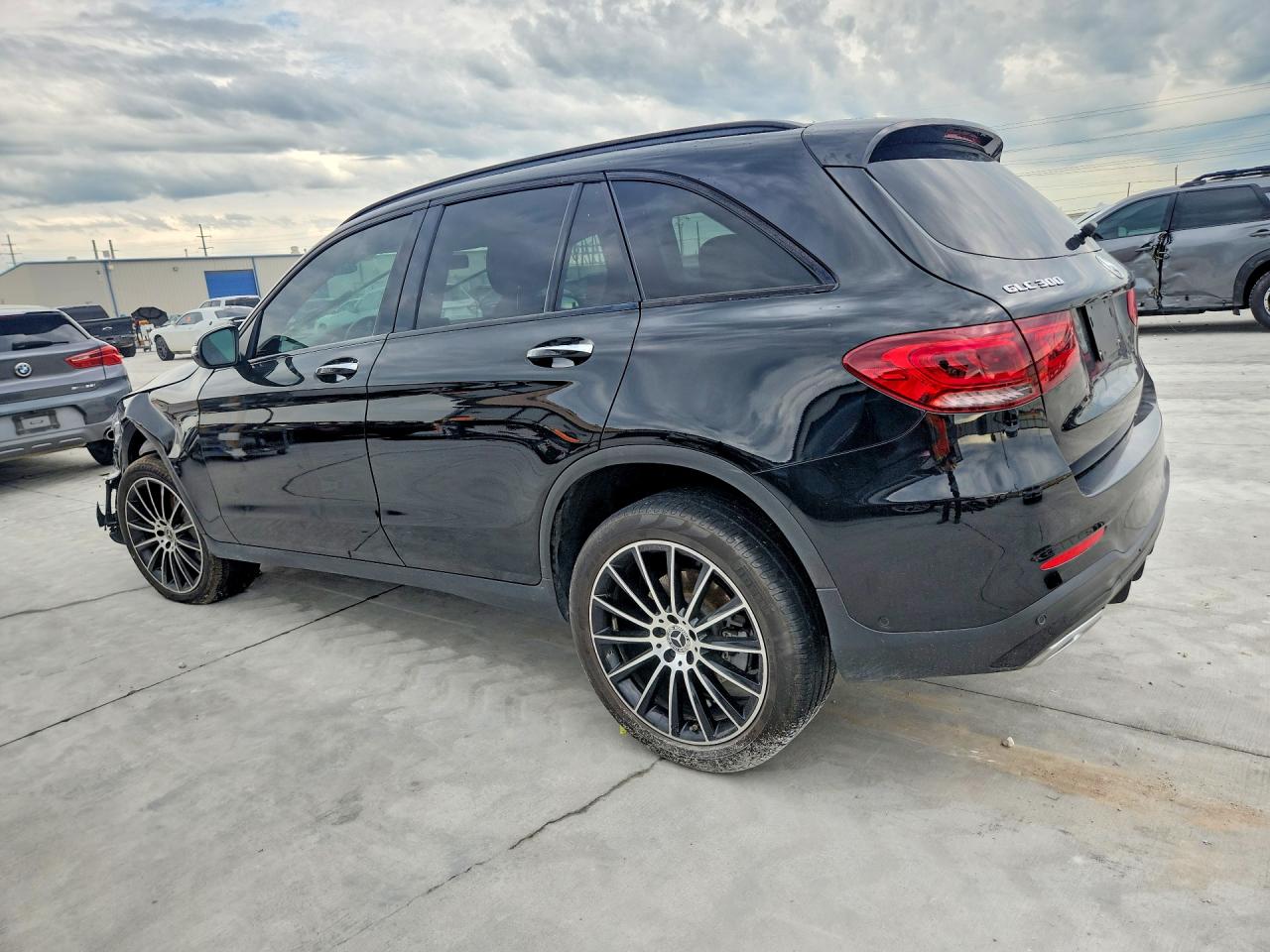 2021 Mercedes-benz Glc 300 Black vin: W1N0G8DB5MV324343