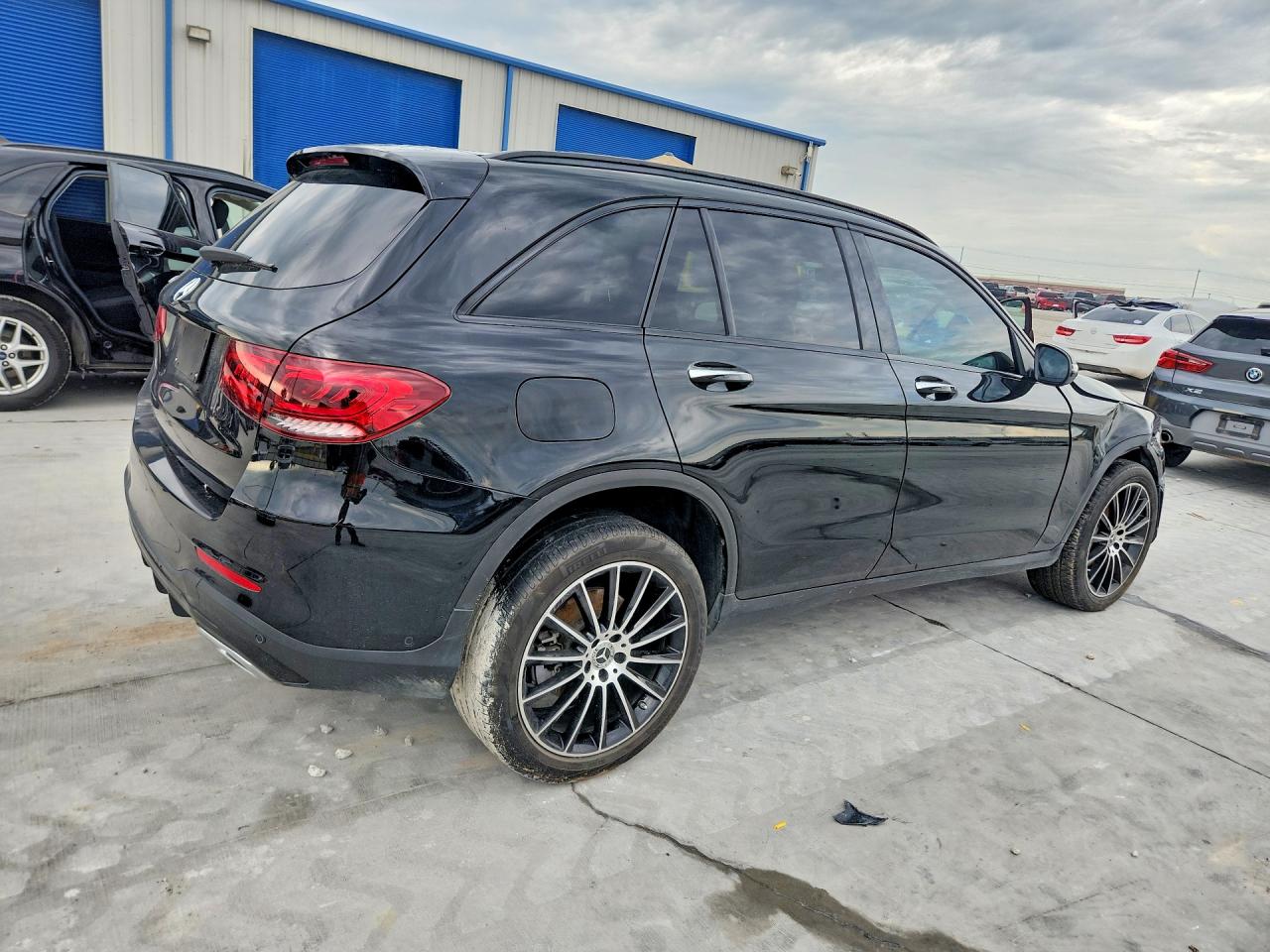 2021 Mercedes-benz Glc 300 Black vin: W1N0G8DB5MV324343