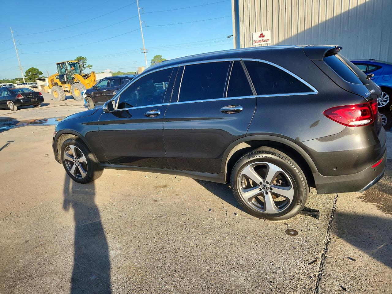 2022 Mercedes-benz Glc 300 Gray vin: W1N0G8DB5NG117151