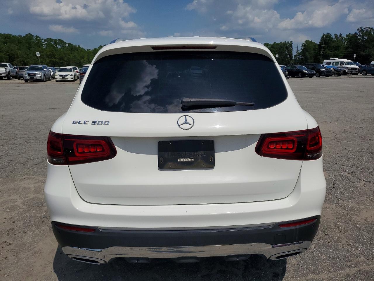 2021 Mercedes-benz Glc 300 Белый vin: W1N0G8DB6MF997944