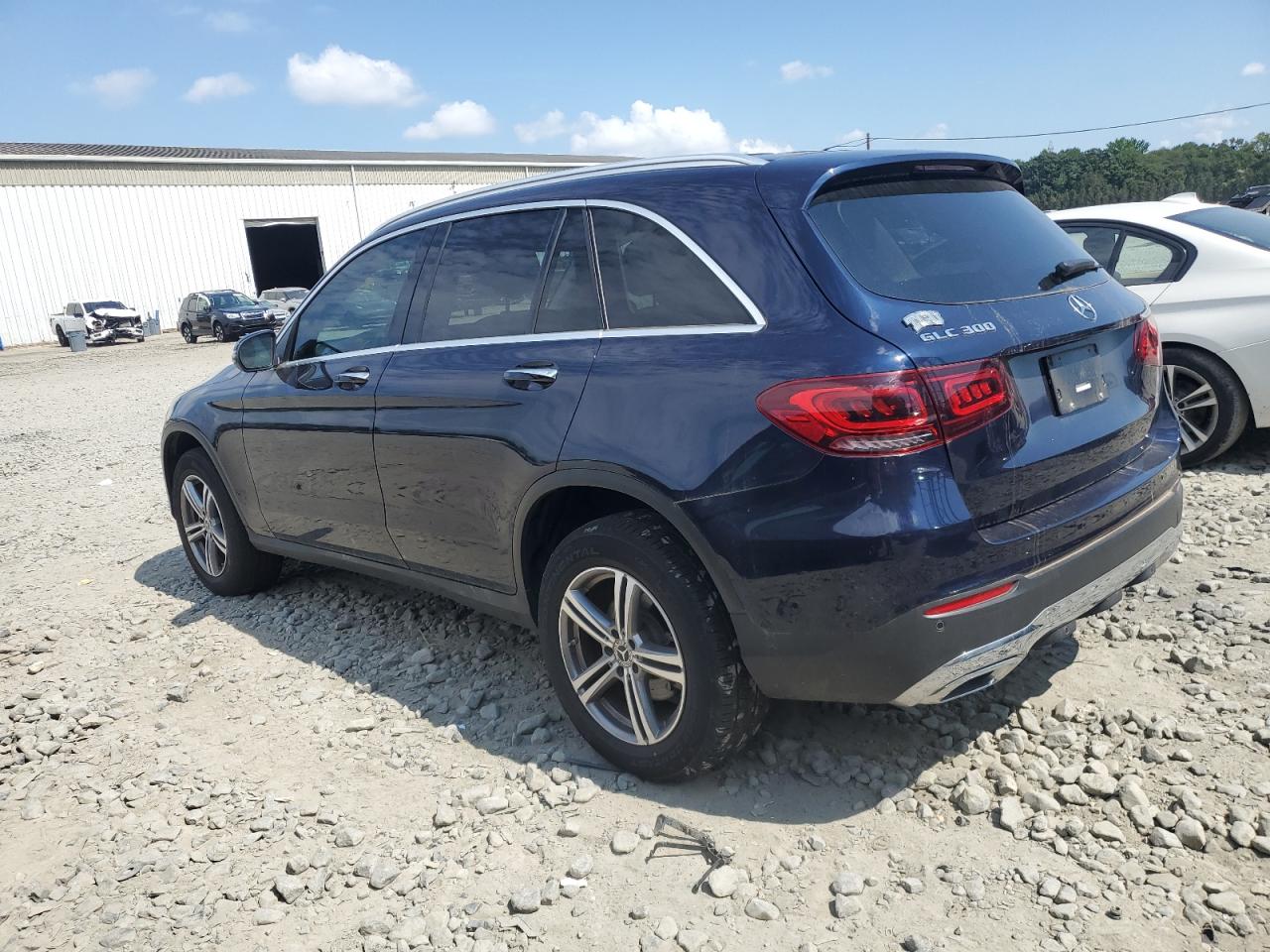 2022 Mercedes-benz Glc 300 Blue vin: W1N0G8DB6NG094513