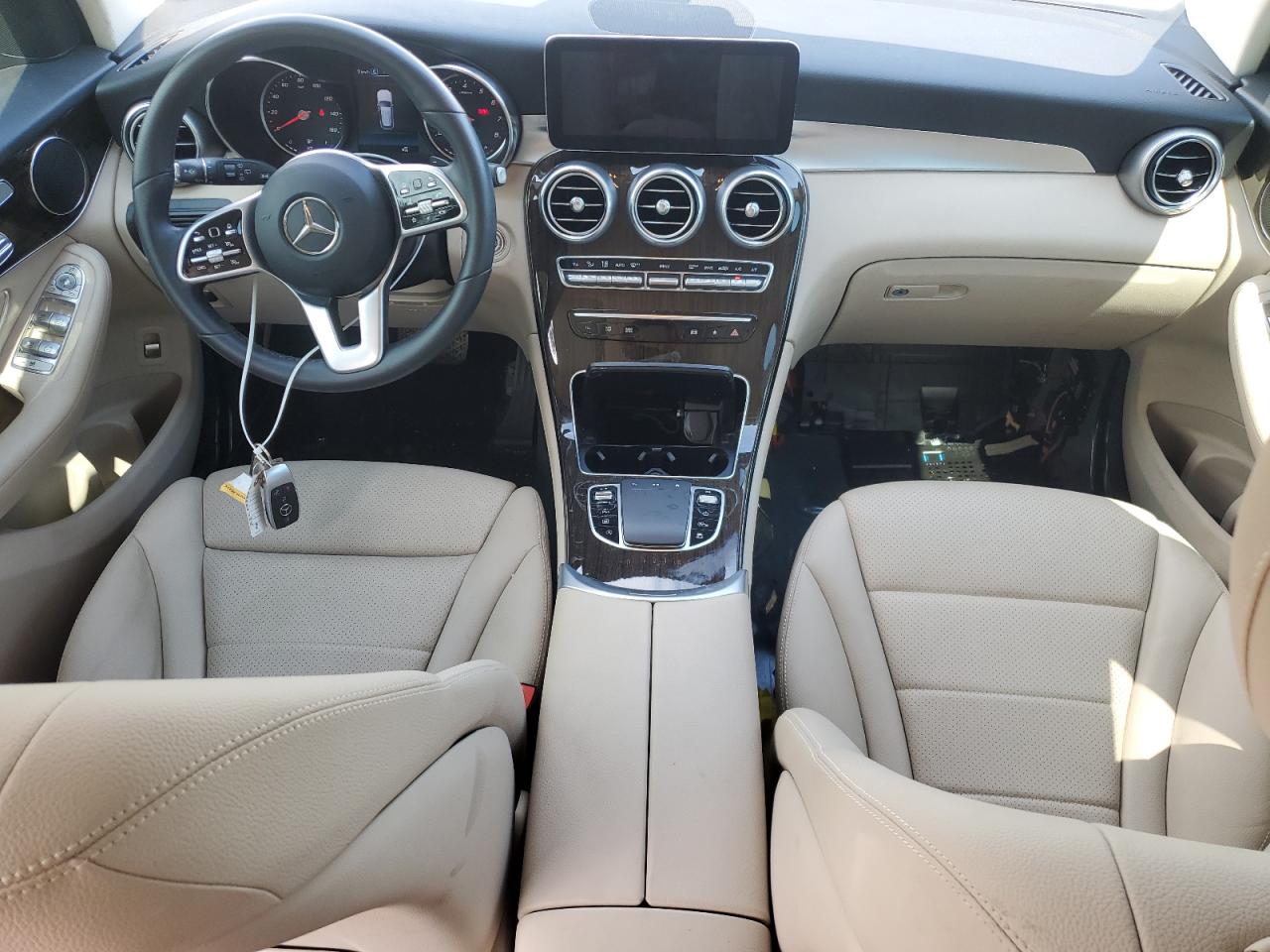 2022 Mercedes-benz Glc 300 Blue vin: W1N0G8DB6NG094513