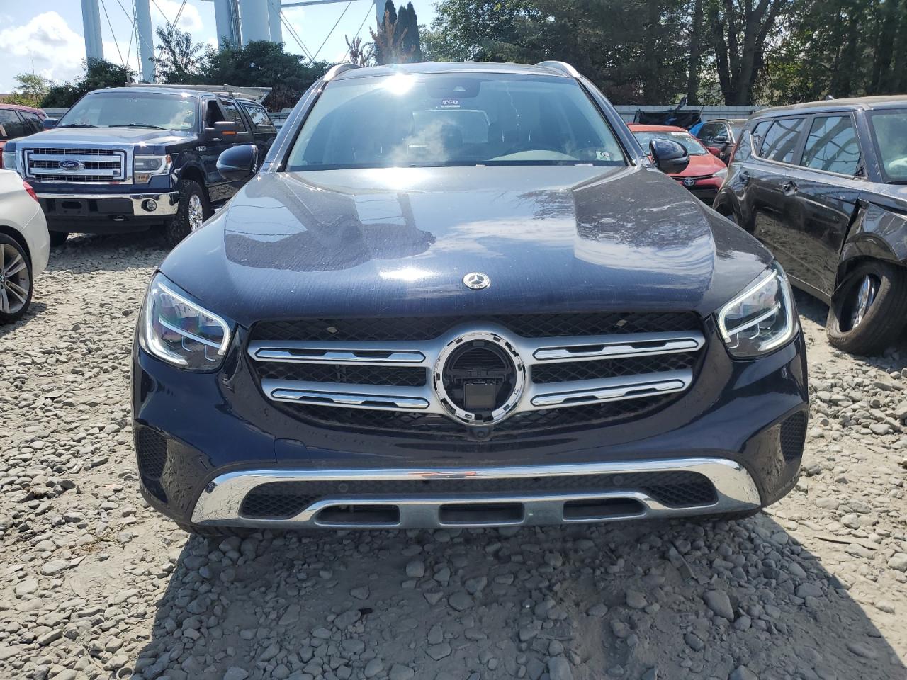 2022 Mercedes-benz Glc 300 Blue vin: W1N0G8DB6NG094513