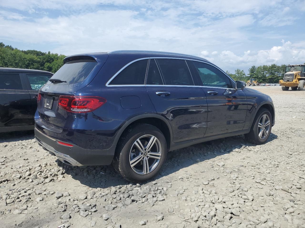 2022 Mercedes-benz Glc 300 Blue vin: W1N0G8DB6NG094513