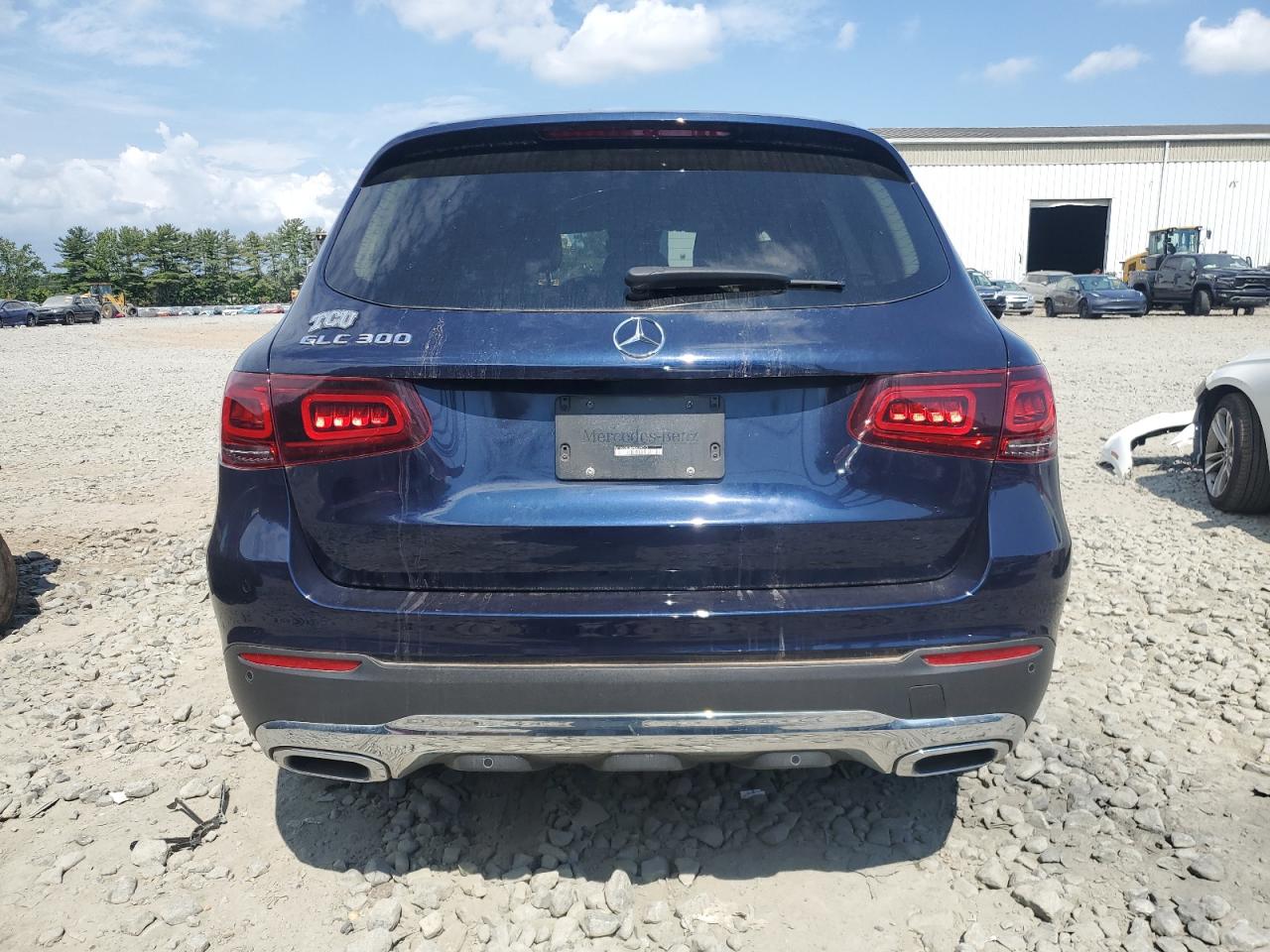 2022 Mercedes-benz Glc 300 Blue vin: W1N0G8DB6NG094513