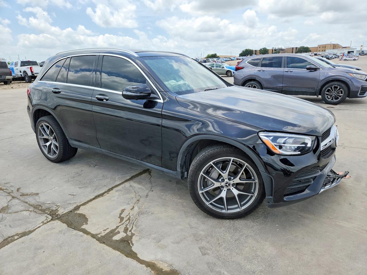 2021 Mercedes-benz Glc 300 Black vin: W1N0G8DB7MF924582