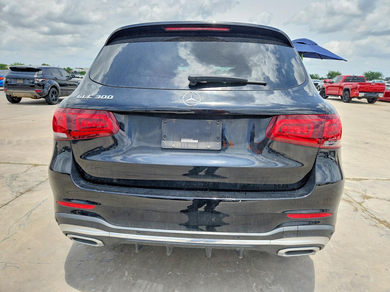2021 Mercedes-benz Glc 300 Black vin: W1N0G8DB7MF924582