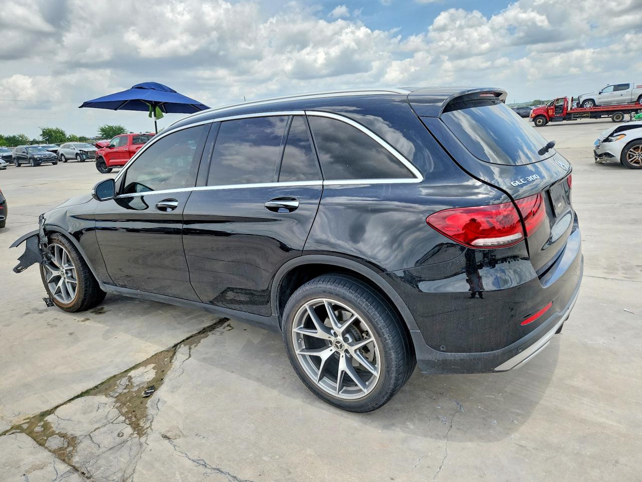 2021 Mercedes-benz Glc 300 Black vin: W1N0G8DB7MF924582