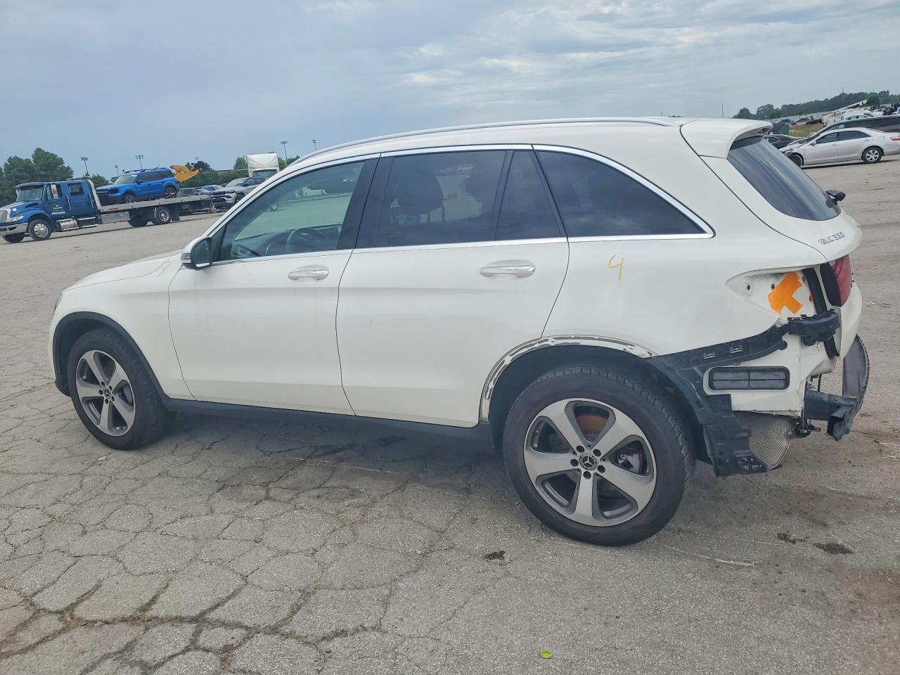 2021 Mercedes-benz Glc 300 White vin: W1N0G8DB7MV283455
