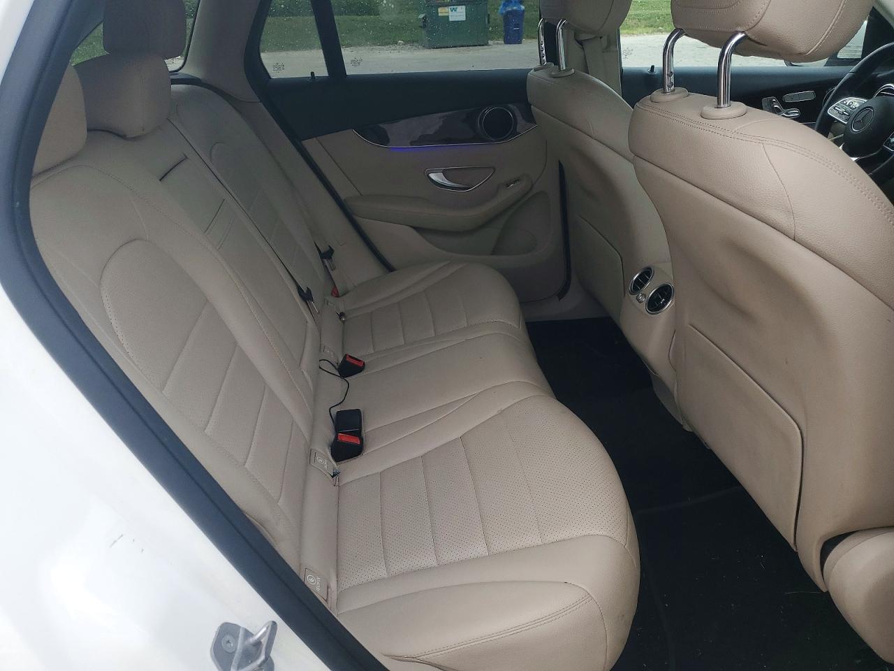 2021 Mercedes-benz Glc 300 White vin: W1N0G8DB7MV283455